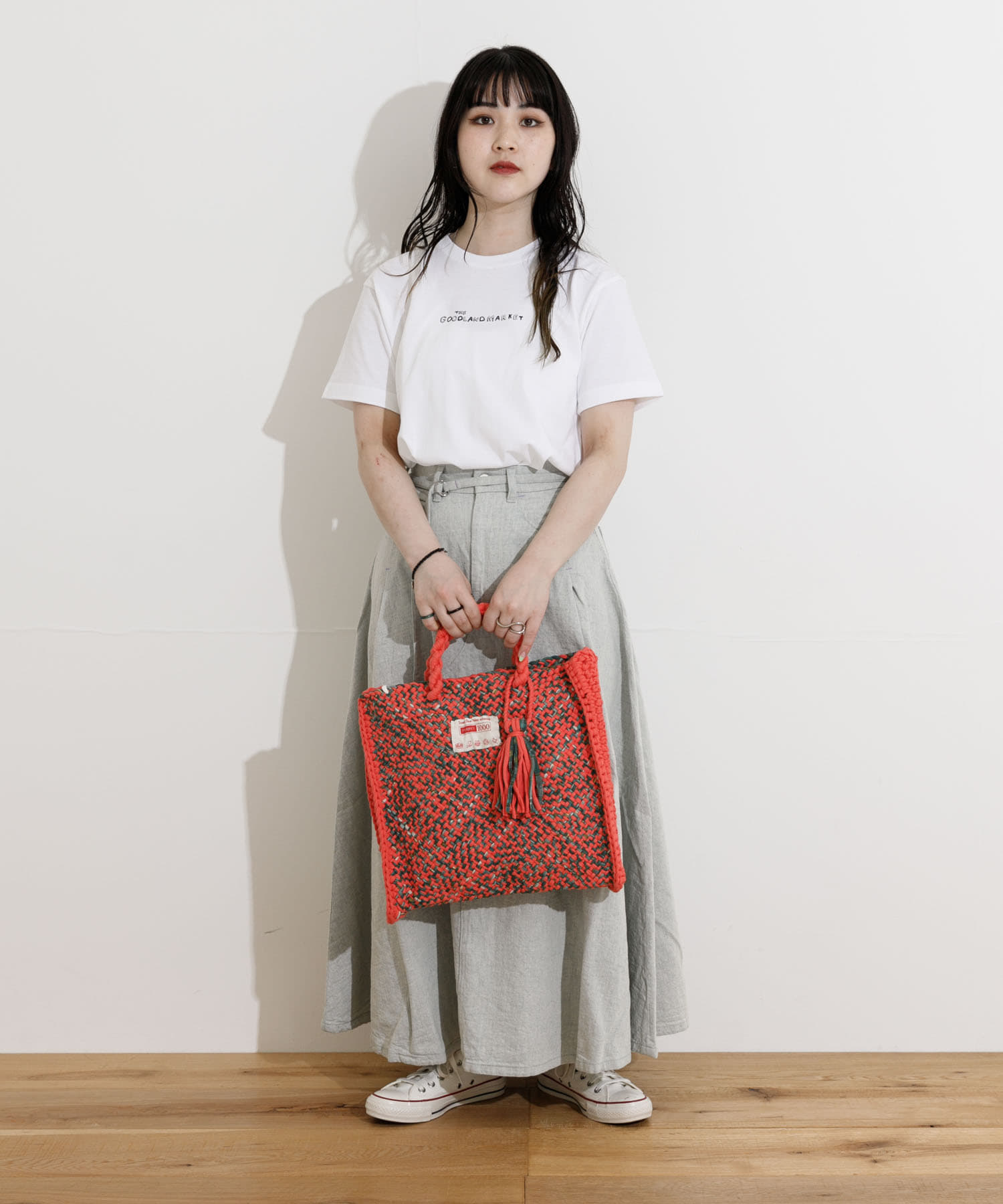 PROJECT 1000　P1000-Hand Tote Bag 03Orange one