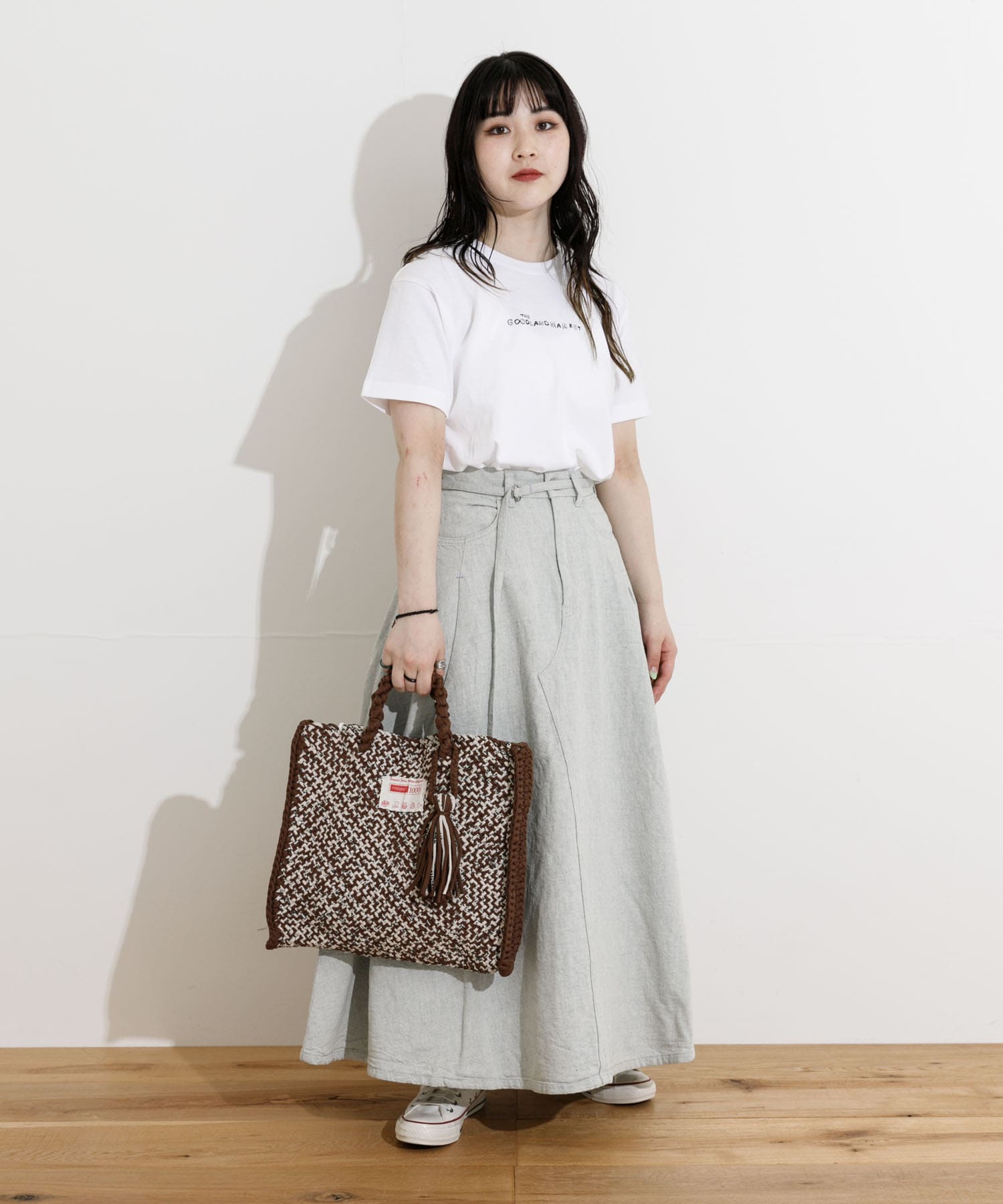 PROJECT 1000　P1000-Hand Tote Bag 01Black one