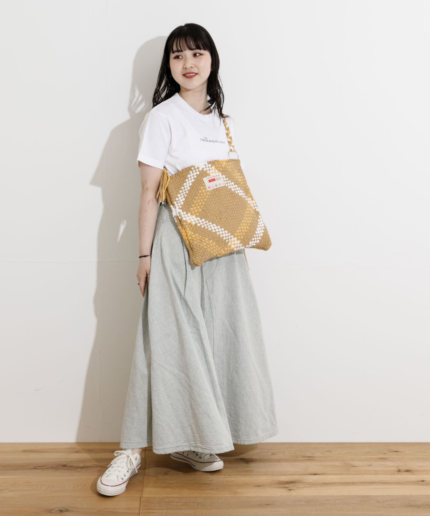 PROJECT 1000　P1000-shoulder bag 02Mustard one