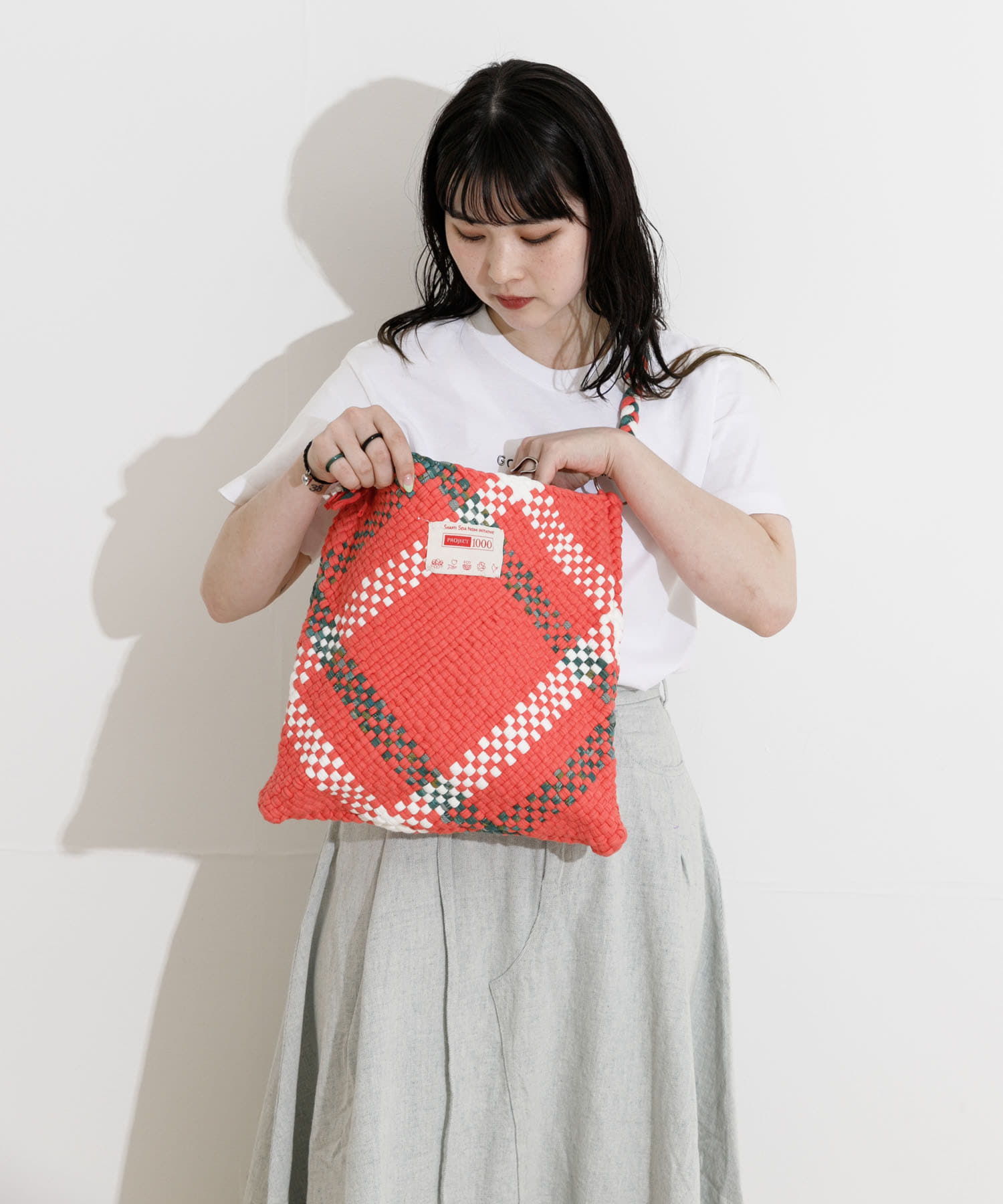 PROJECT 1000　P1000-shoulder bag 04Orange one