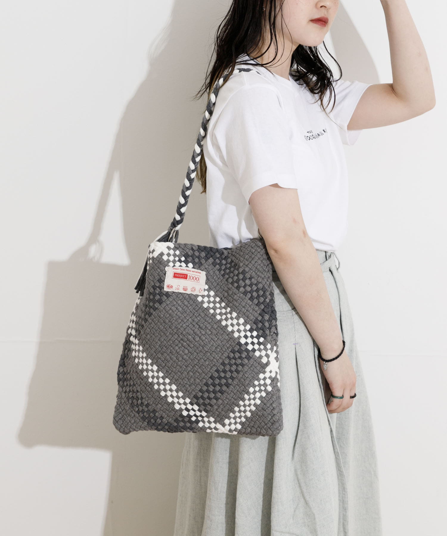 PROJECT 1000　P1000-shoulder bag 03Gray one