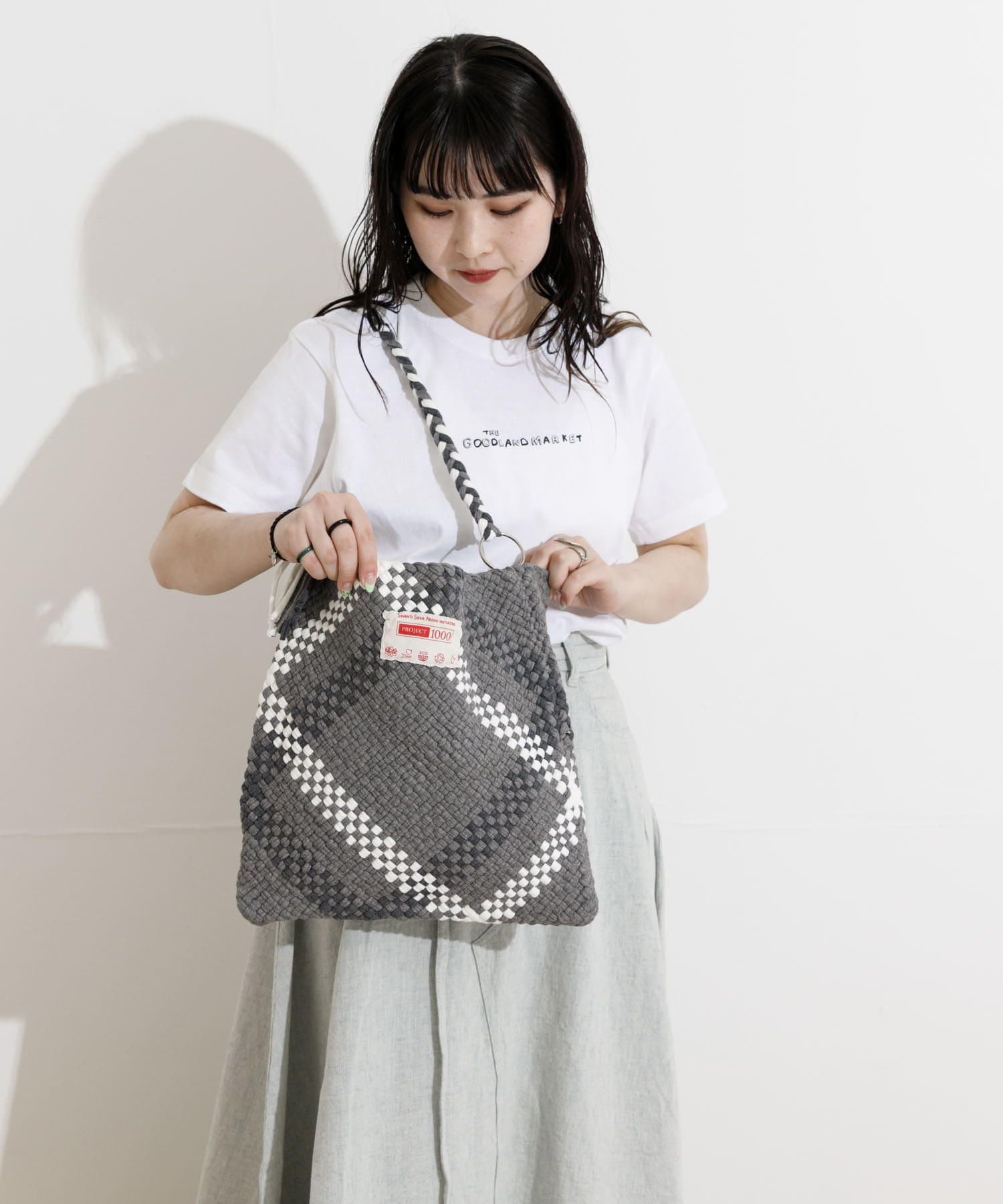 PROJECT 1000　P1000-shoulder bag 03Gray one