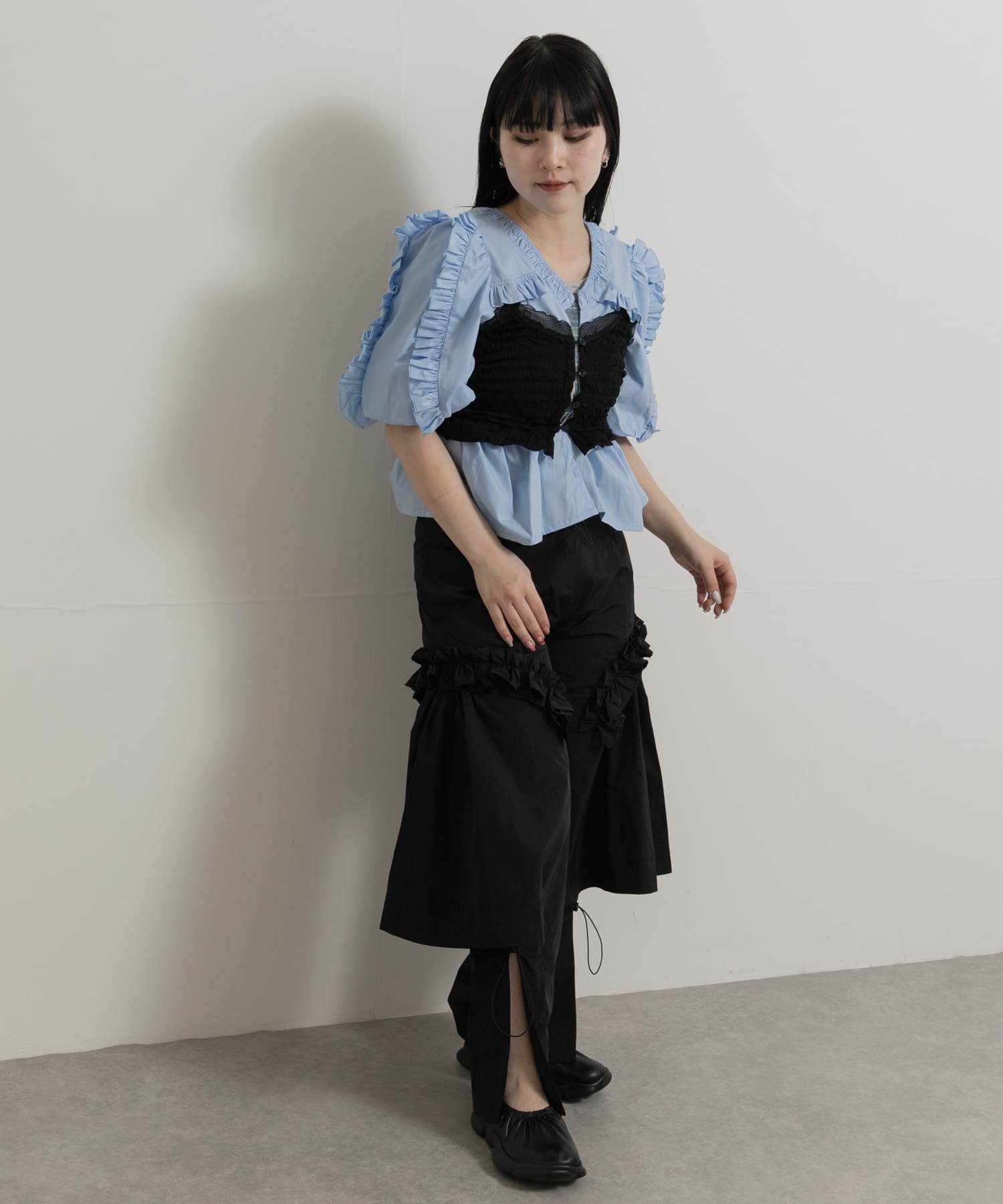 身長：156cm サイズ：FREE