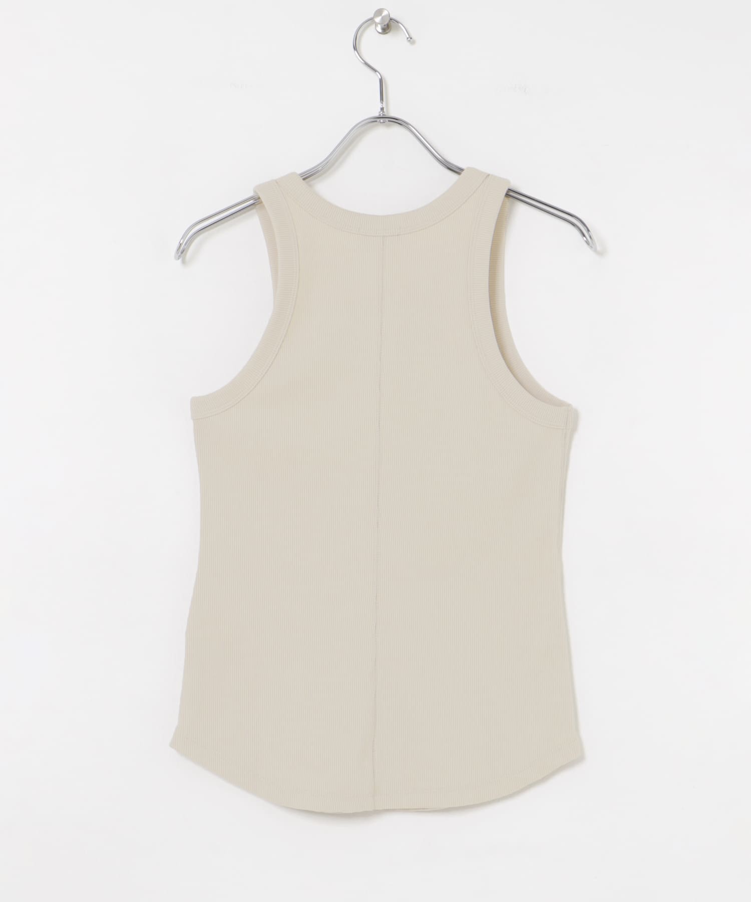old honey　45℃ rib tanktop edifice beige FREE