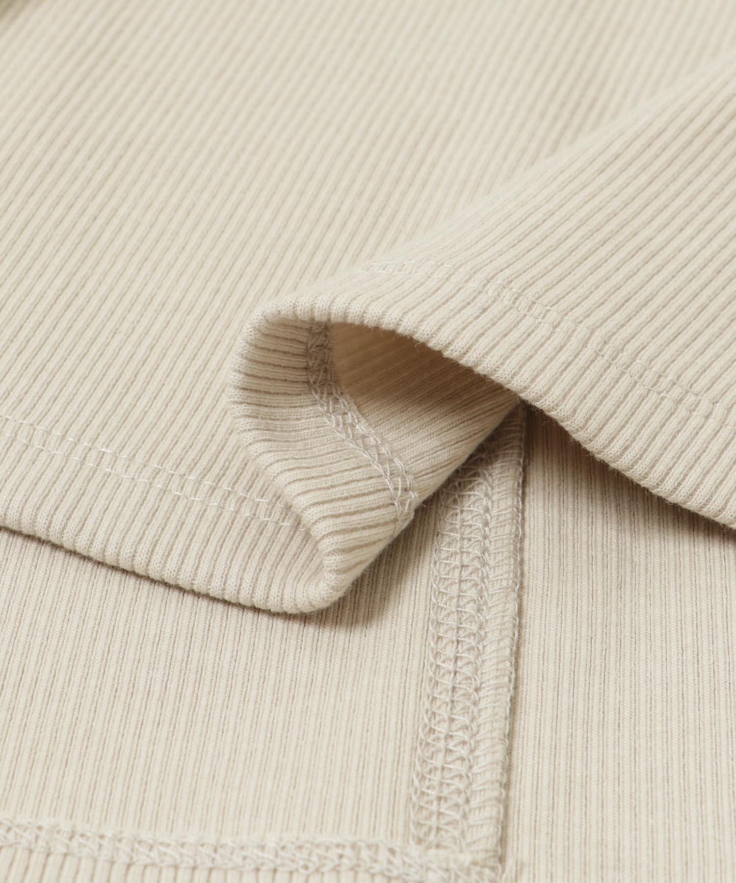 old honey　45℃ rib tanktop edifice beige FREE