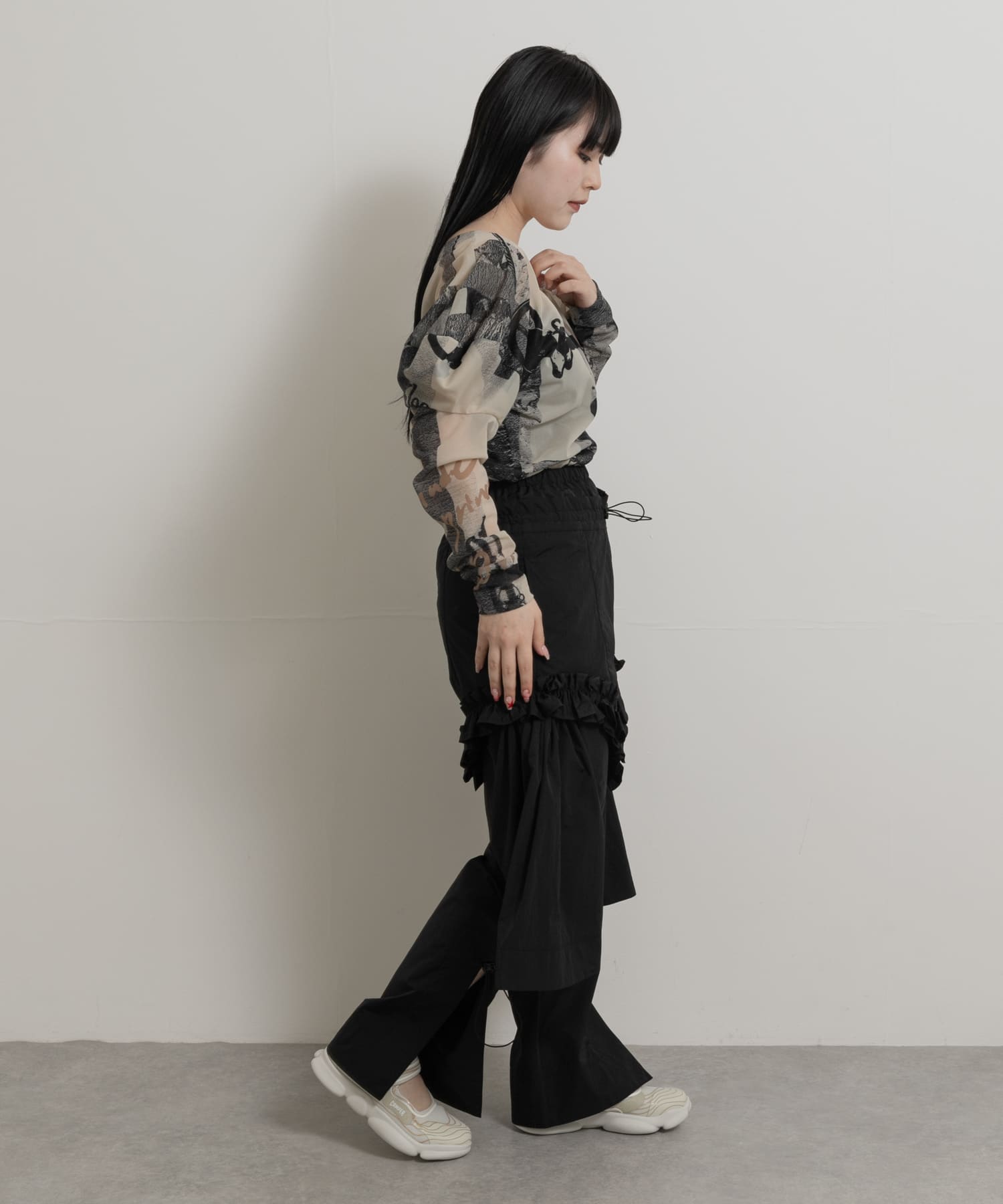 身長：156cm サイズ：FREE