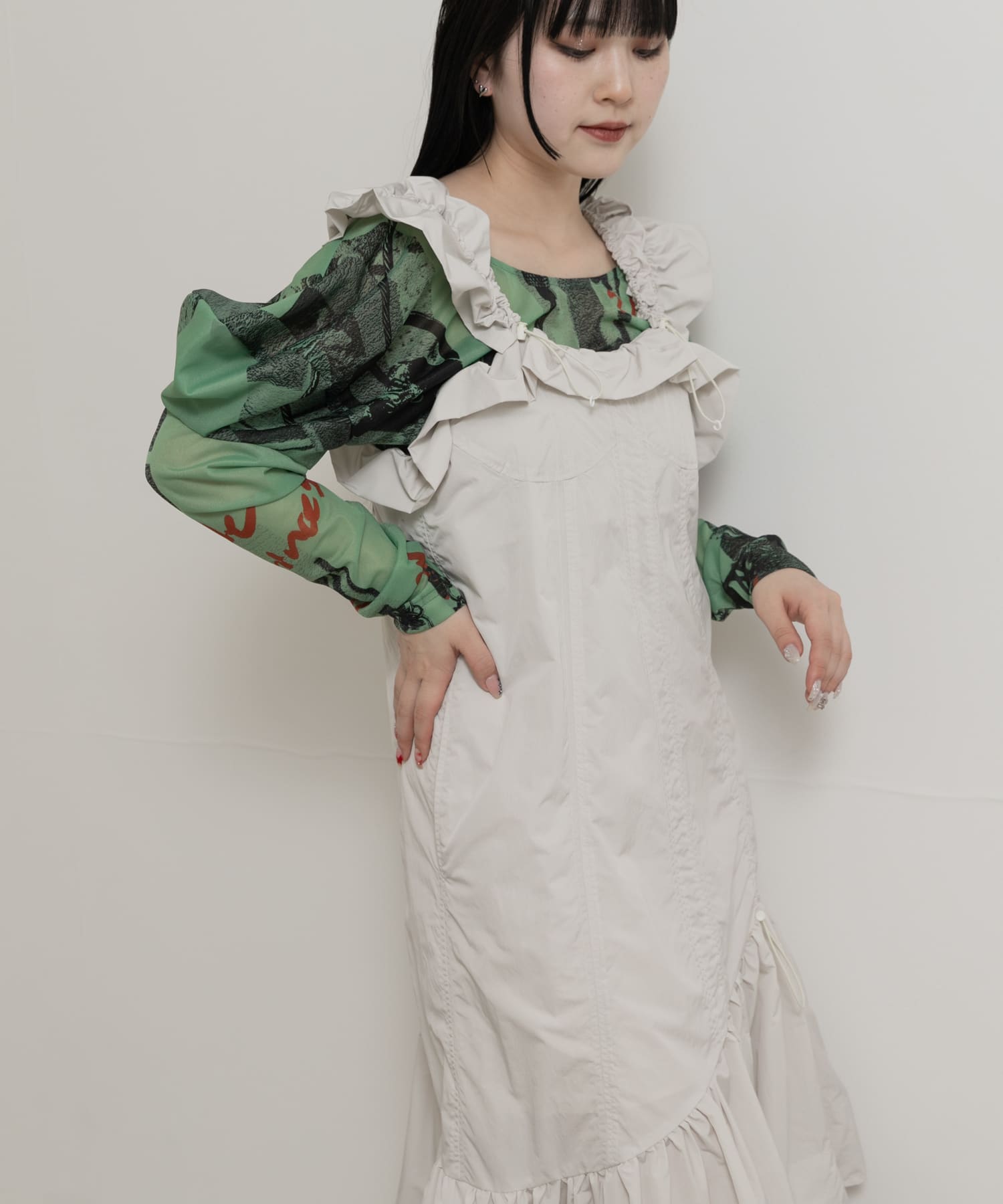 身長：156cm サイズ：FREE