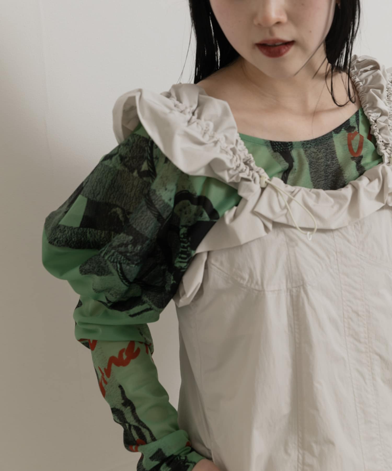 身長：156cm サイズ：FREE