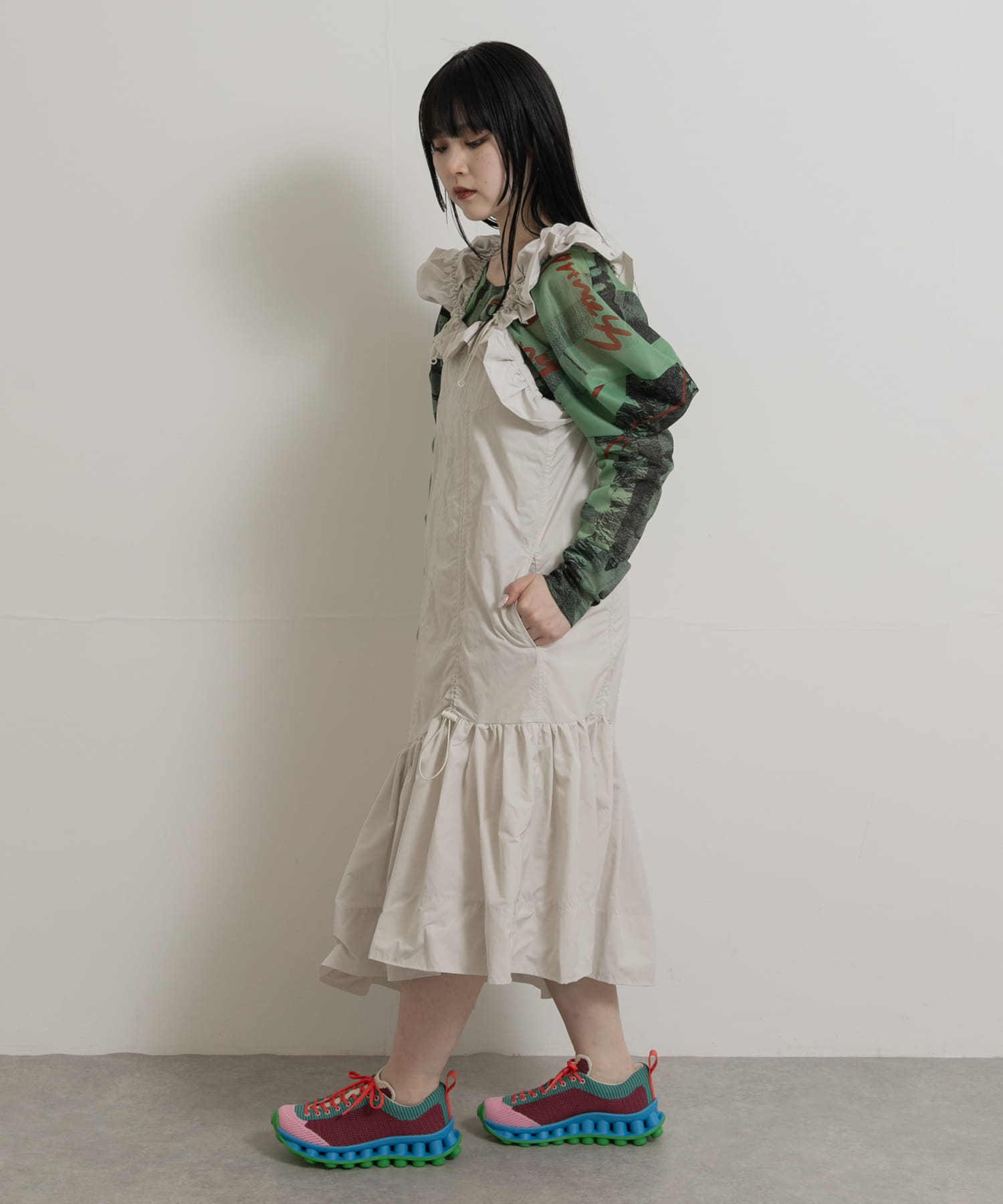 身長：156cm サイズ：FREE