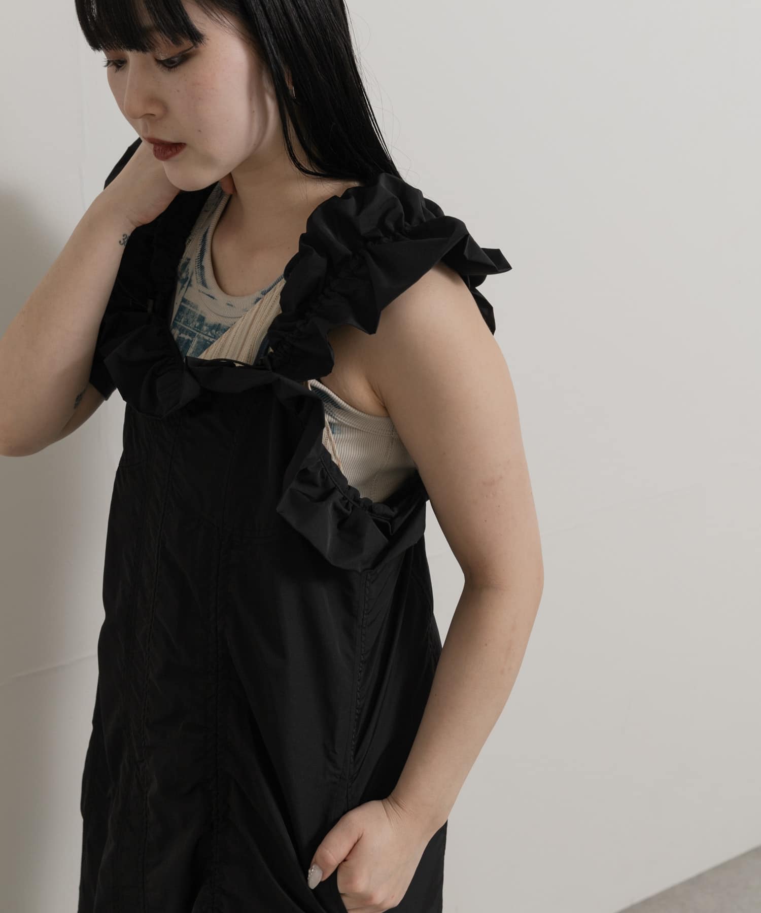 身長：156cm サイズ：FREE
