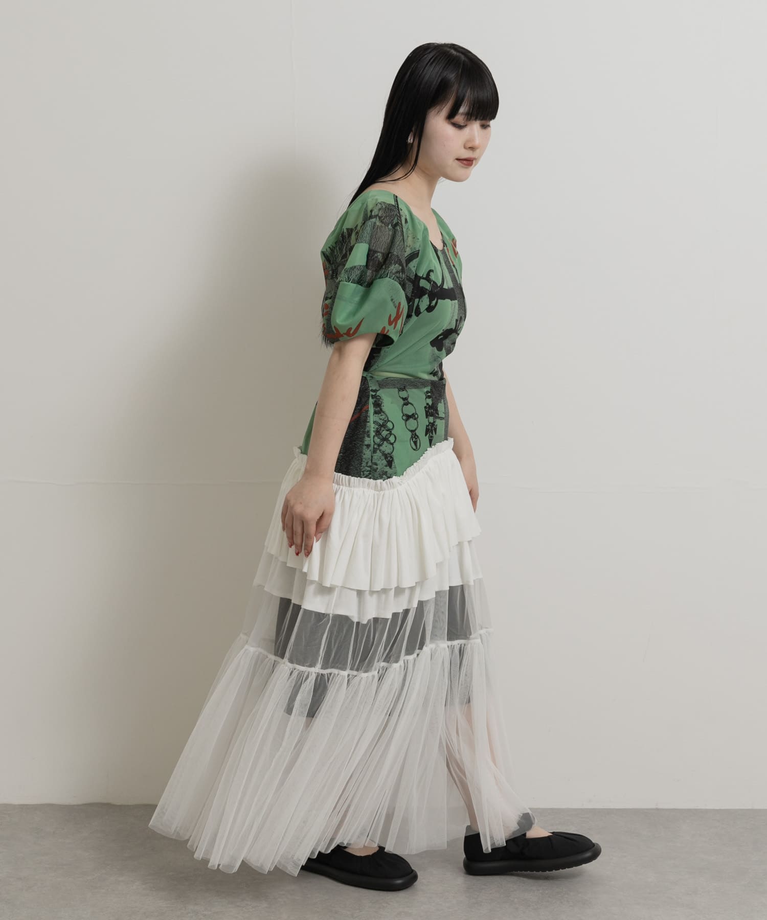 身長：156cm サイズ：FREE