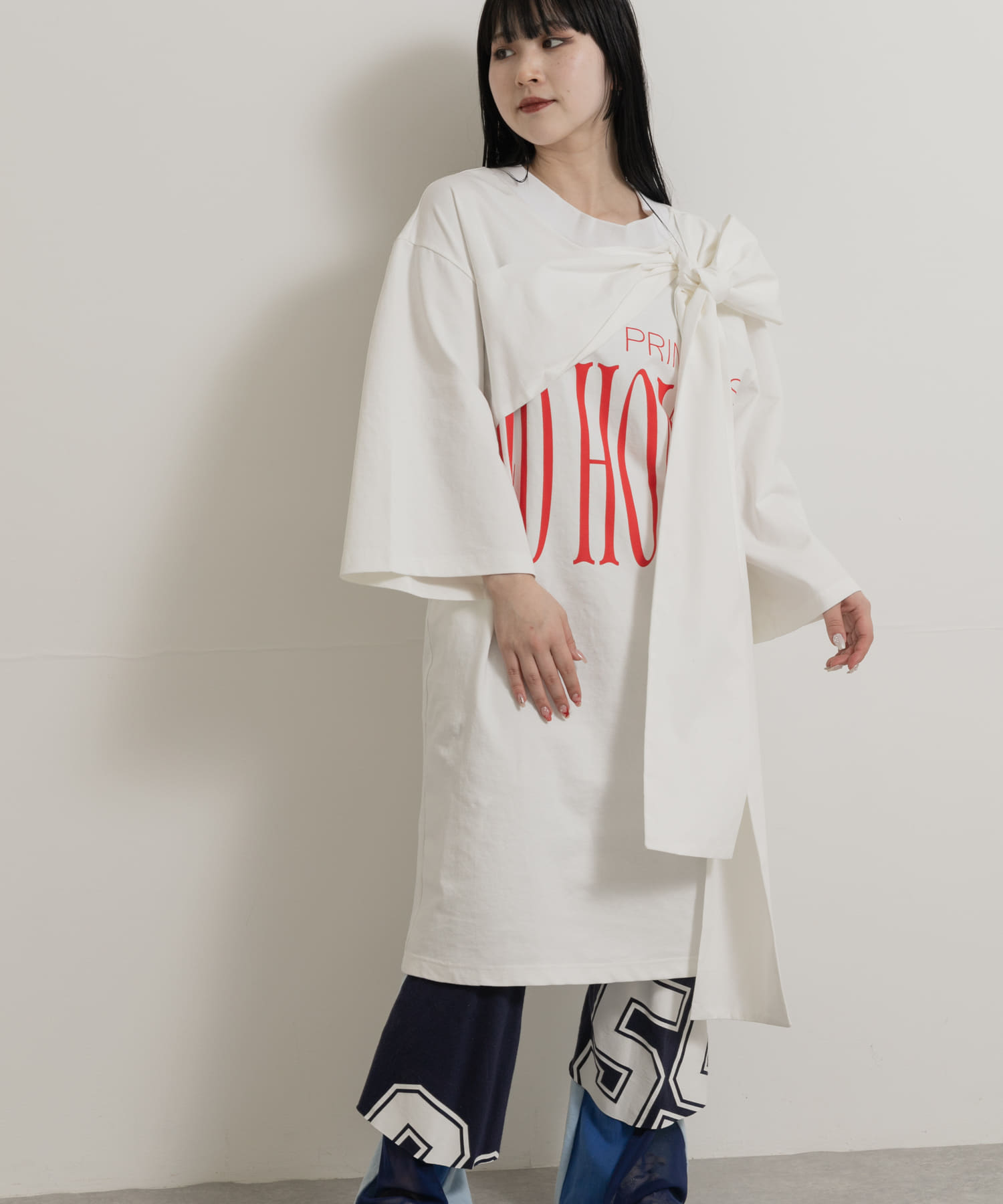 old honey　61℃ T-shirt dress