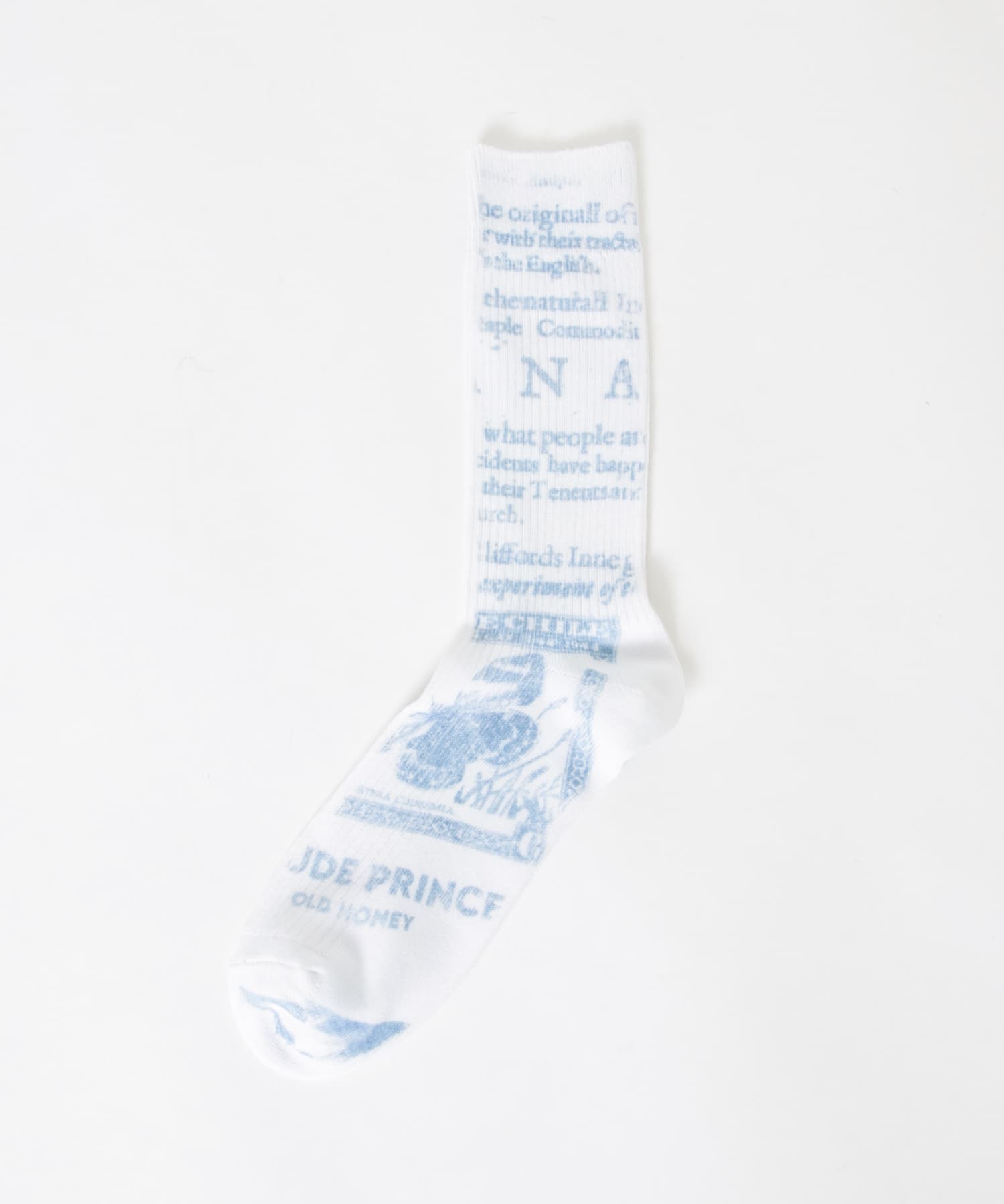 old honey　48℃ rib socks
