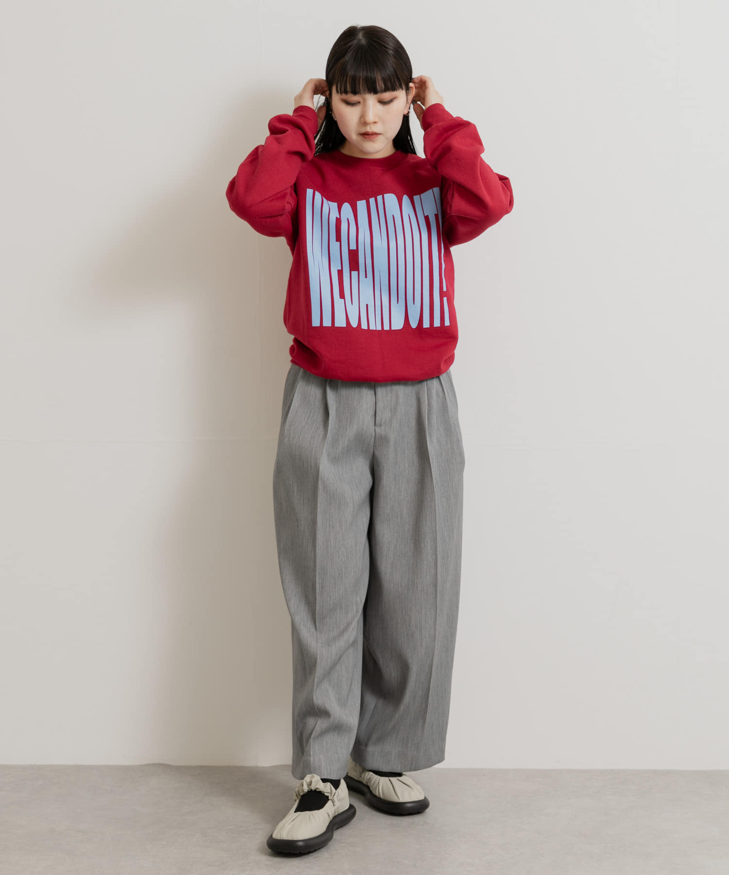 身長：156cm サイズ：S