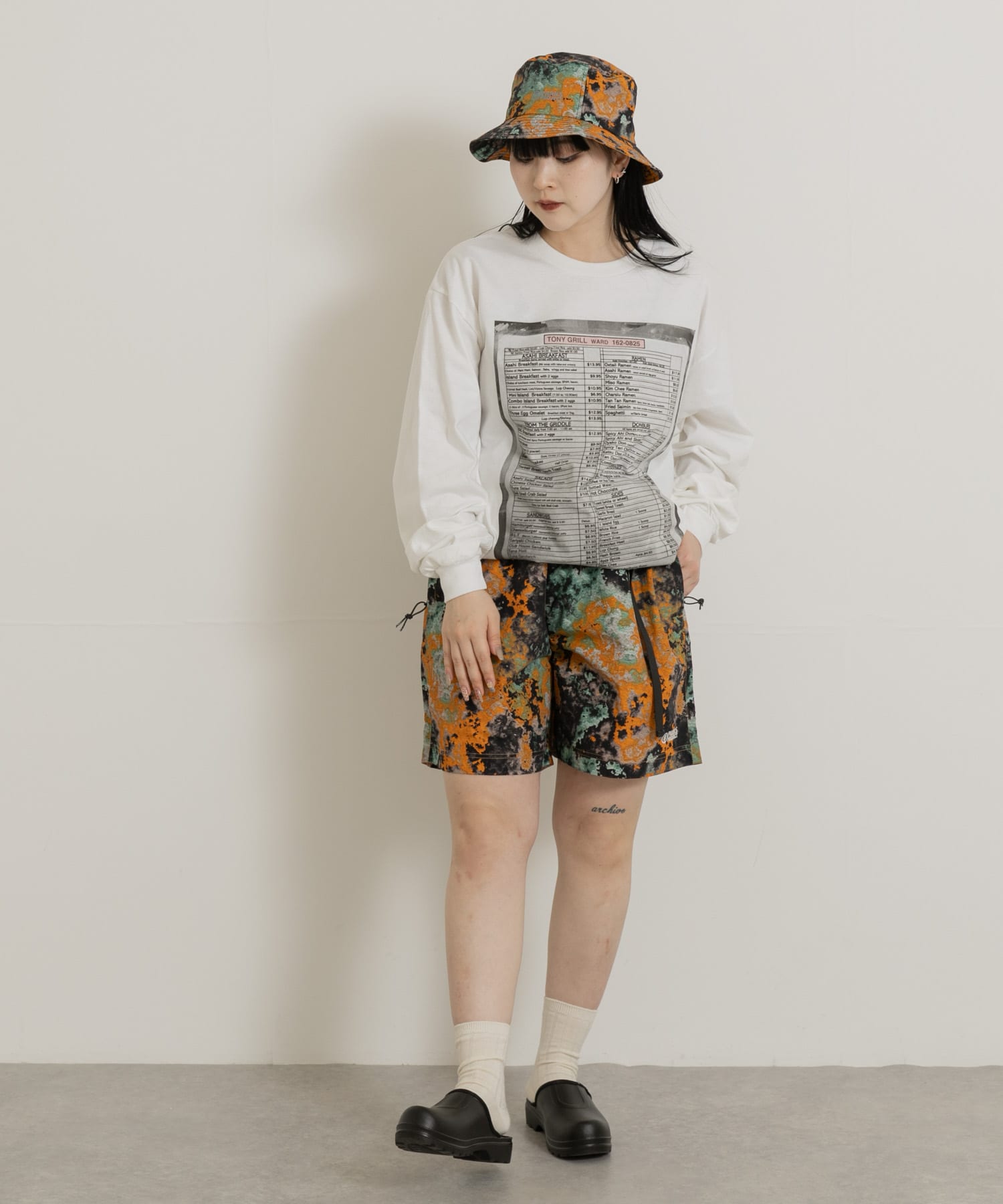 身長：156cm サイズ：L