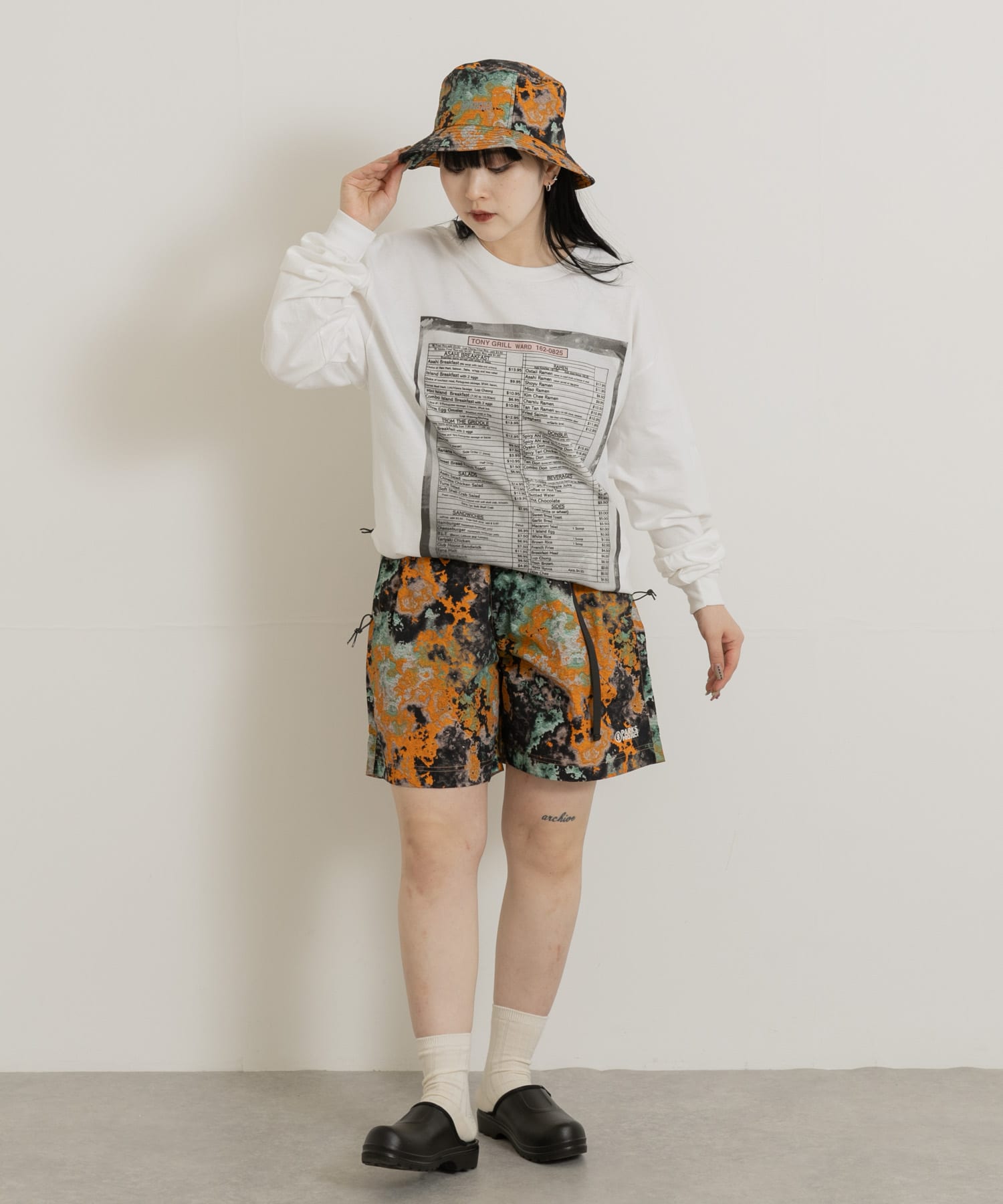 身長：156cm サイズ：L