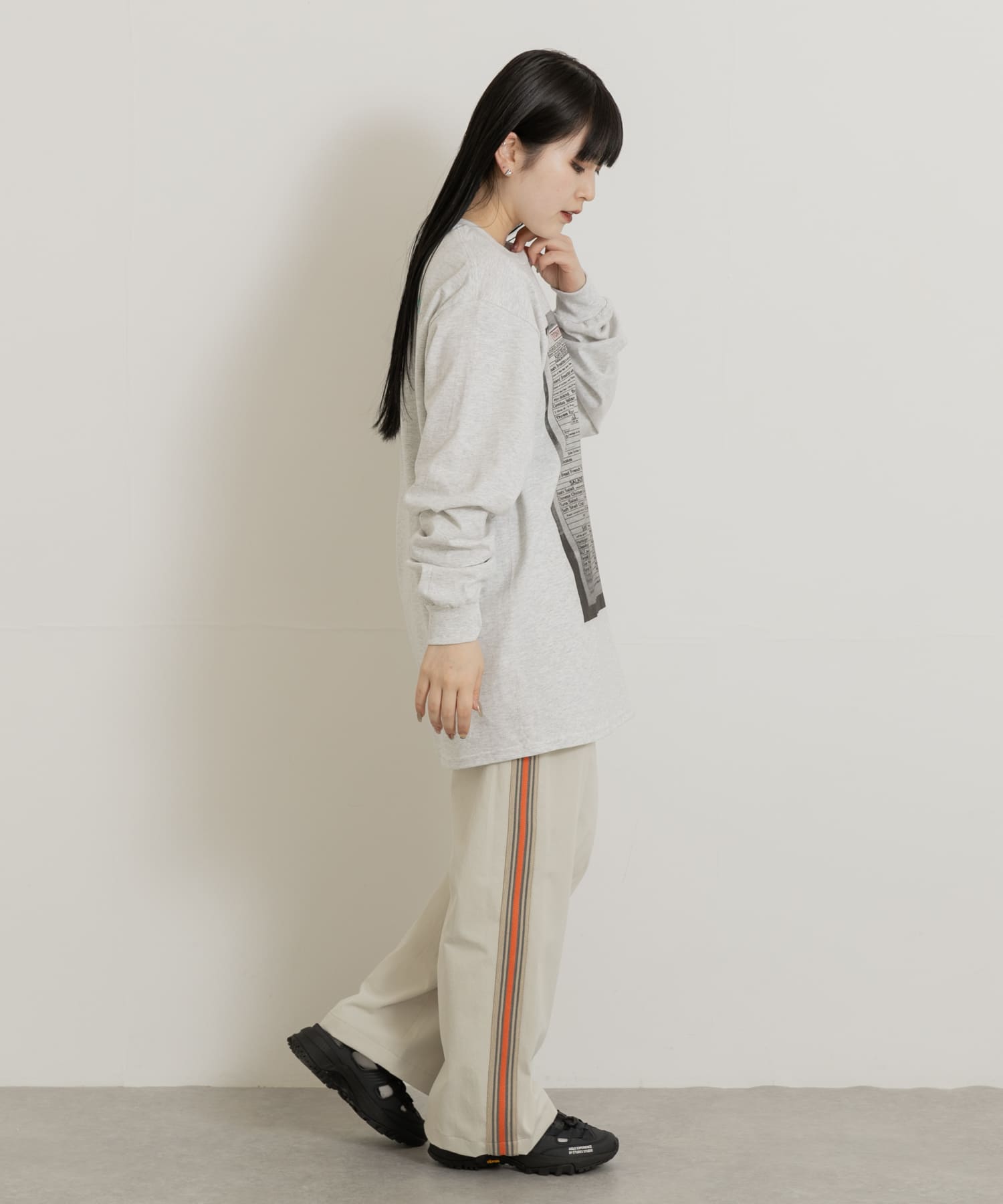 身長：156cm サイズ：L