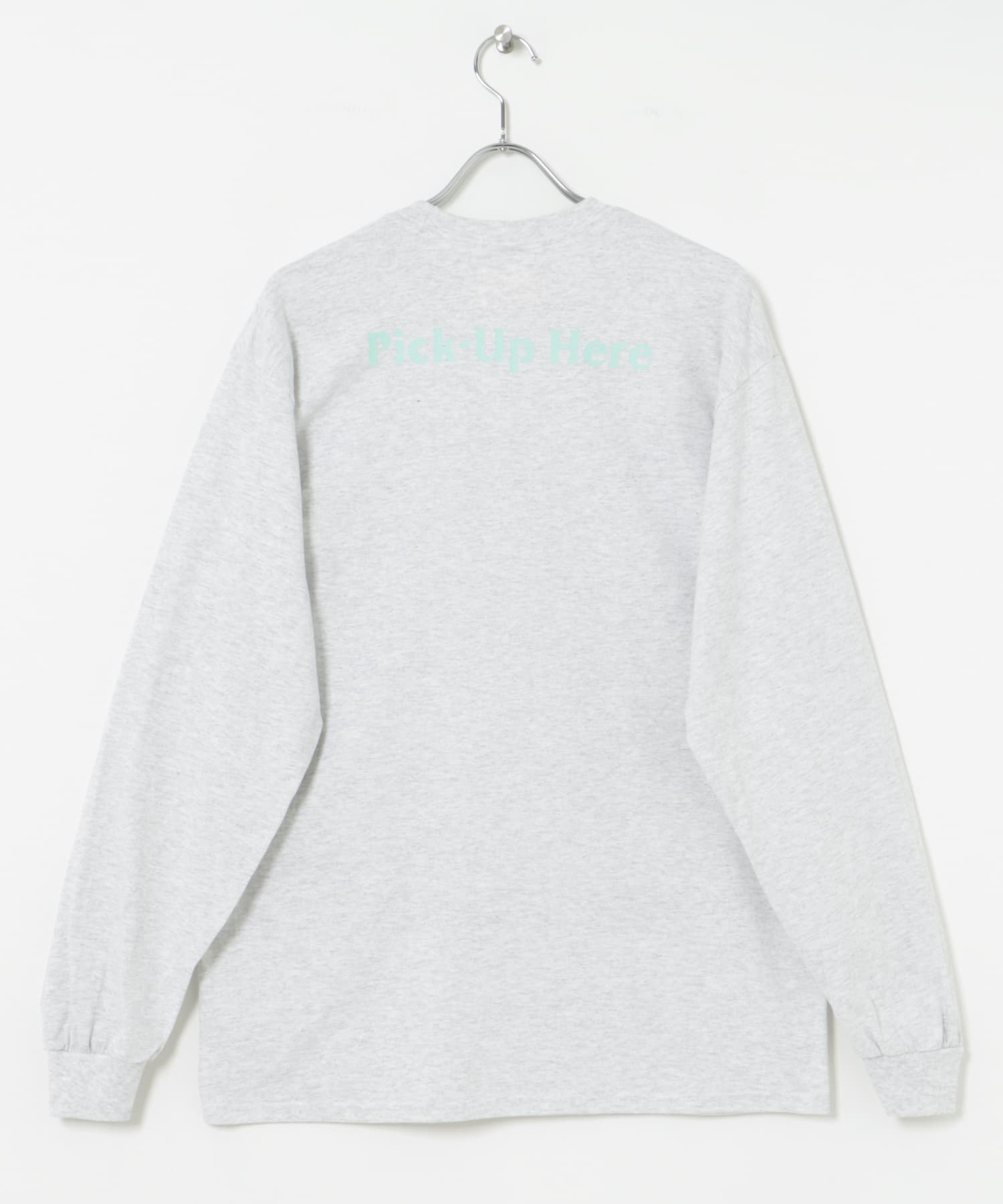 TONY　TONY GRILL LONG-SLEEVE T-SHIRTS ASH L