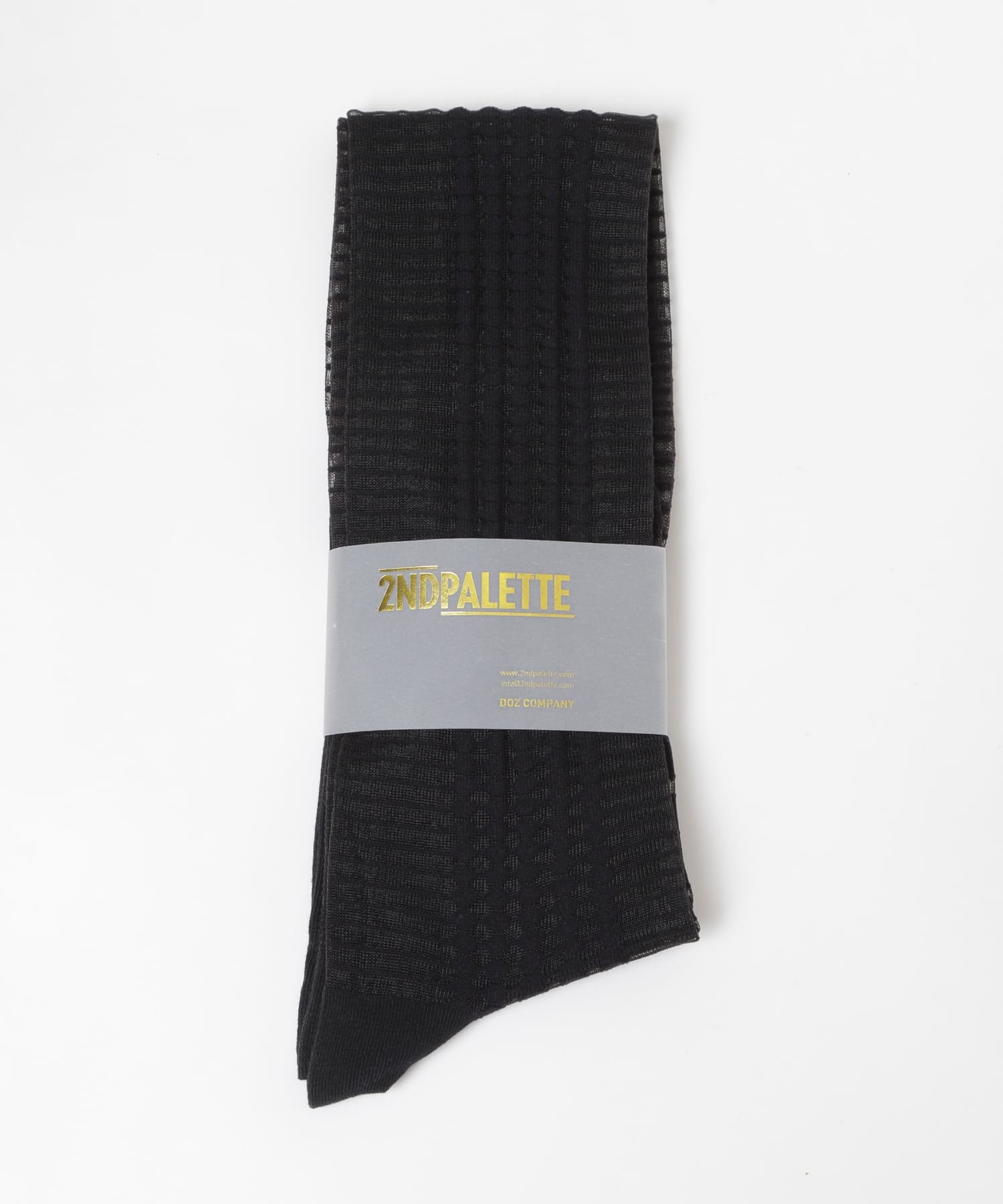 2ND PALETTE　dot knee high tulle socks