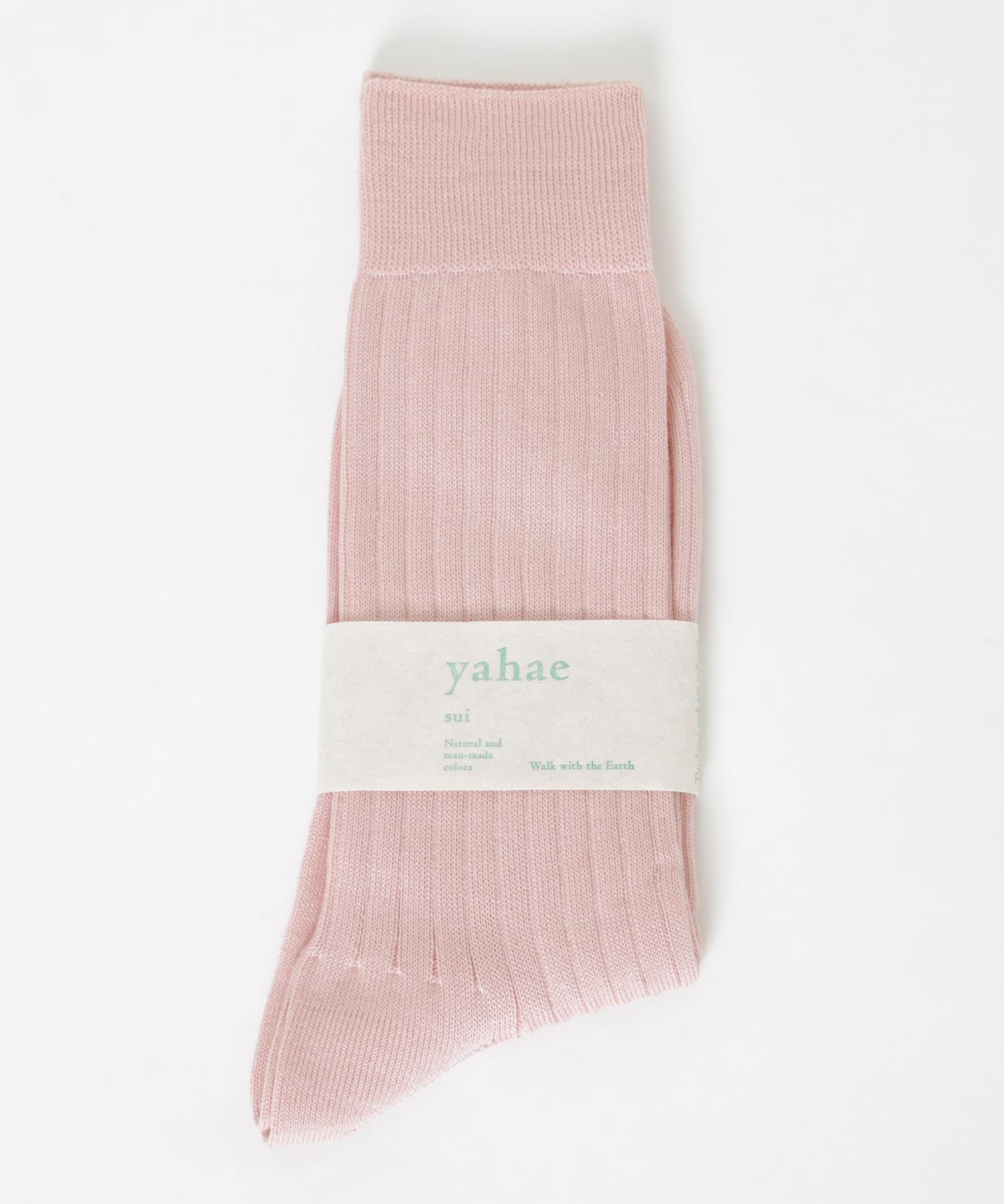 YAHAE　Organic Cotton Ribbed Socks-S