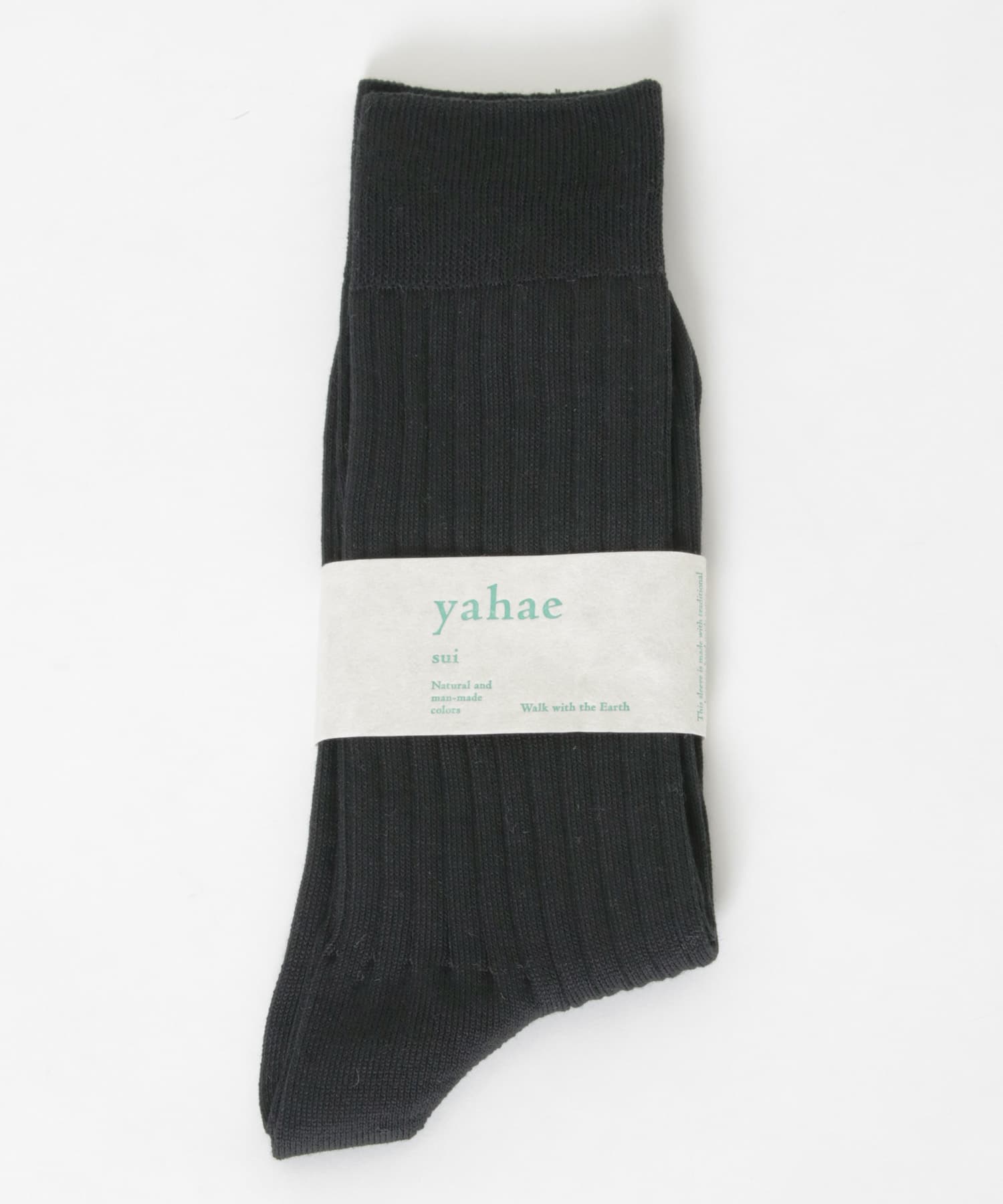 YAHAE　Organic Cotton Ribbed Socks-S