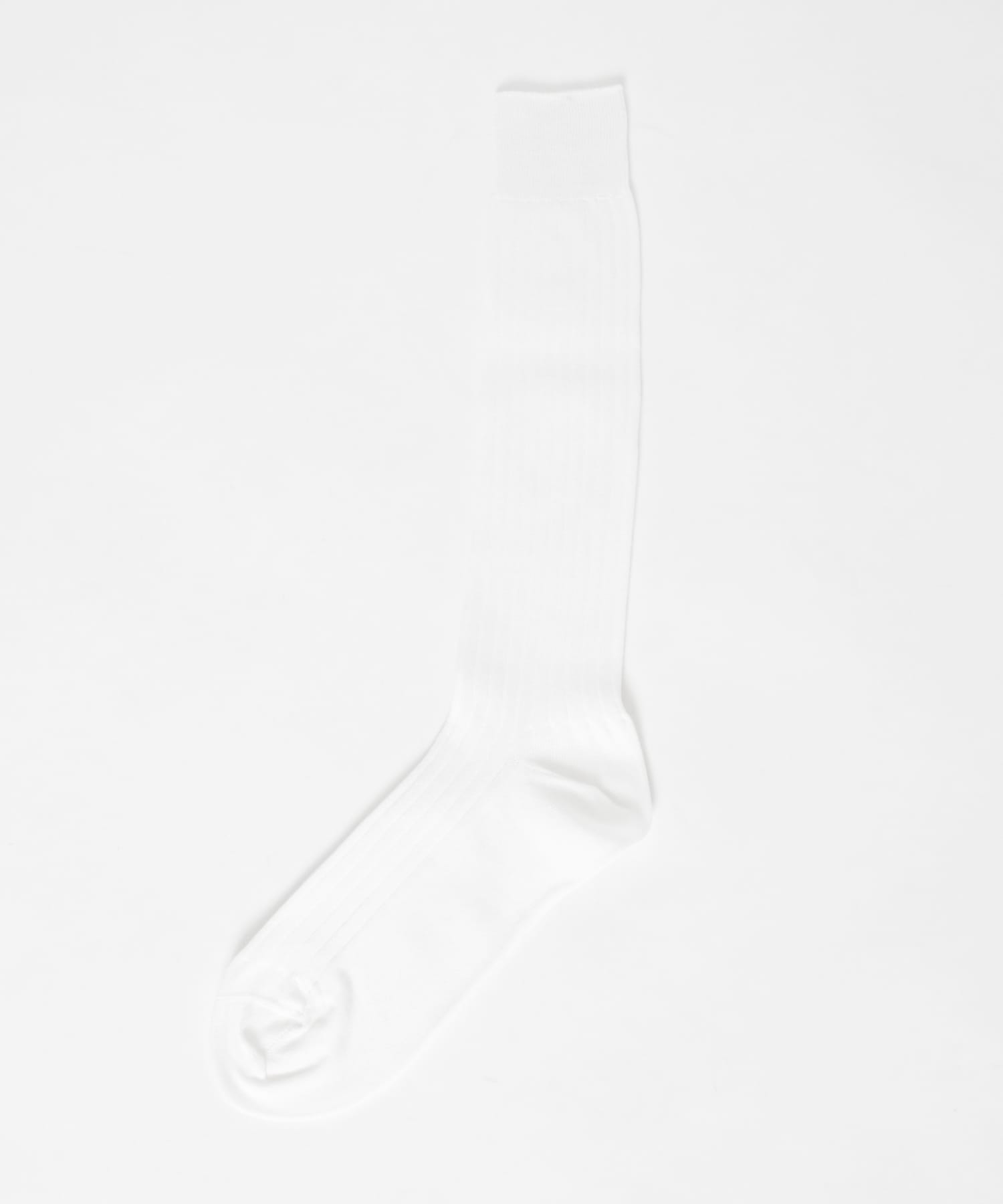 OC Ribbed Knee Socks-M 01 White M