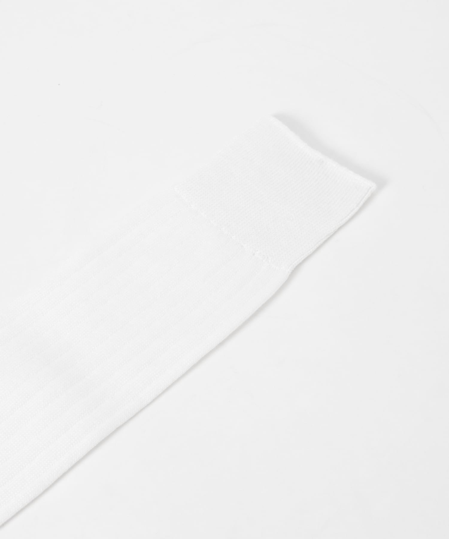 OC Ribbed Knee Socks-M 01 White M