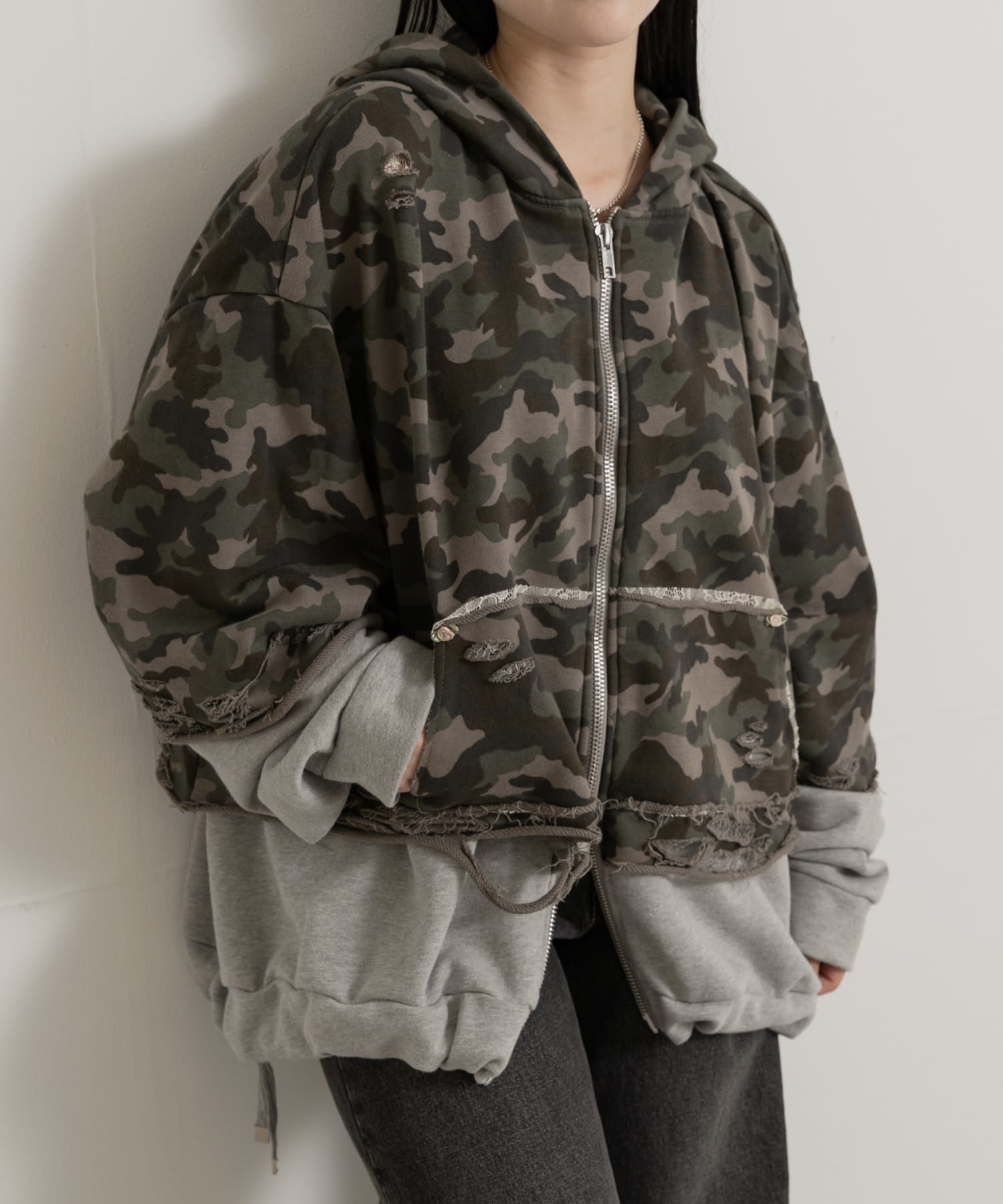 身長：156cm サイズ：FREE
