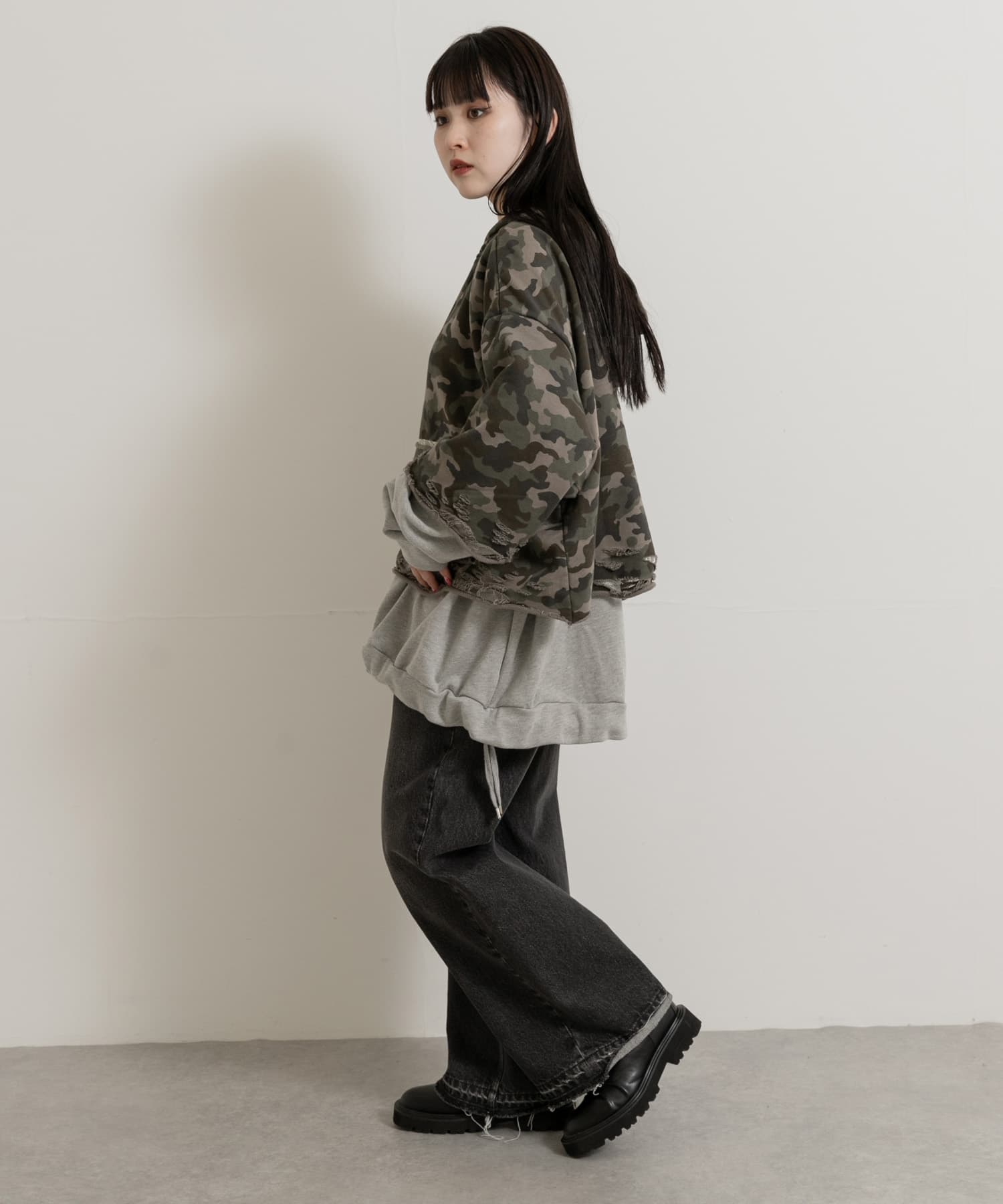 身長：156cm サイズ：FREE