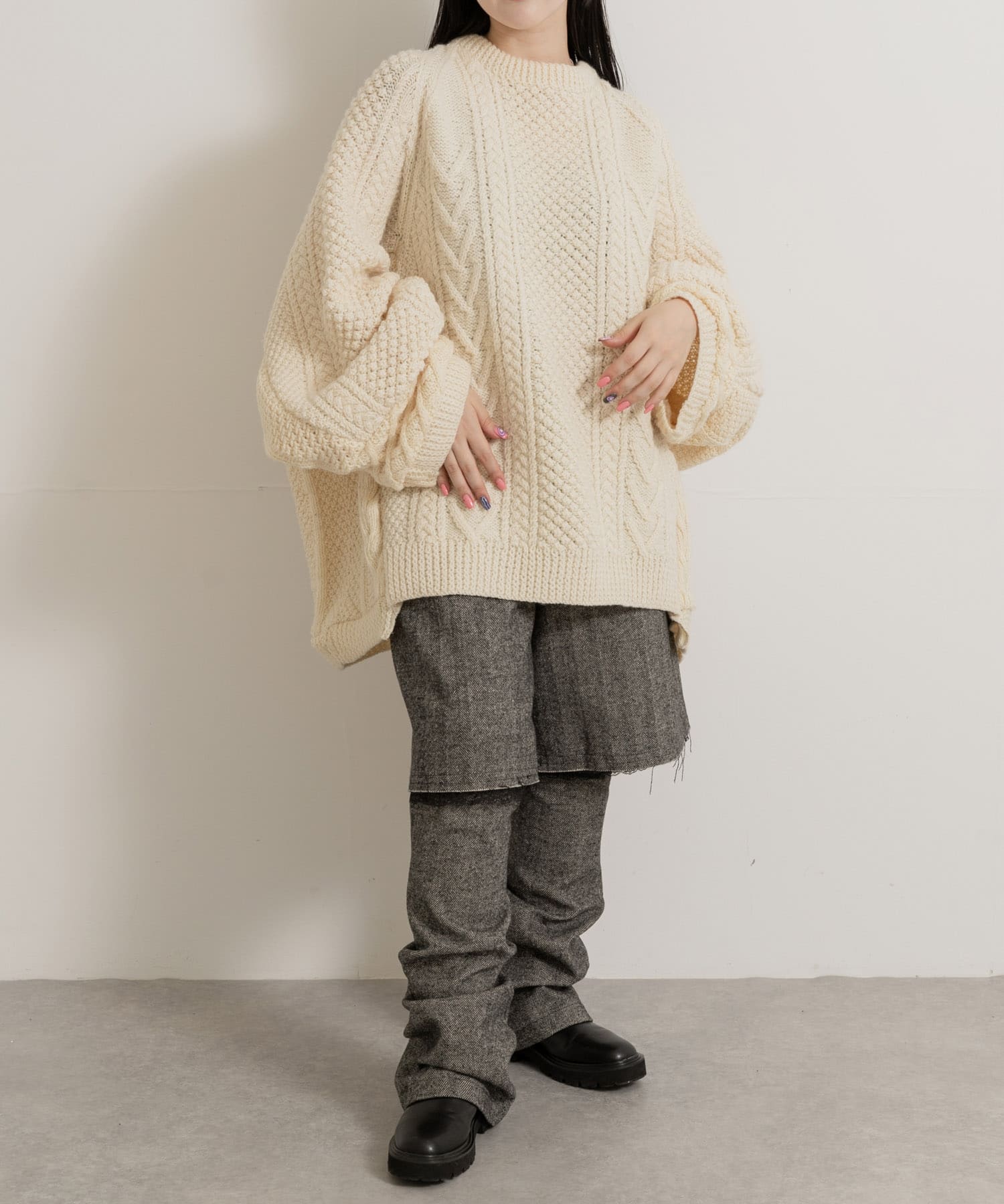 身長：156cm サイズ：FREE