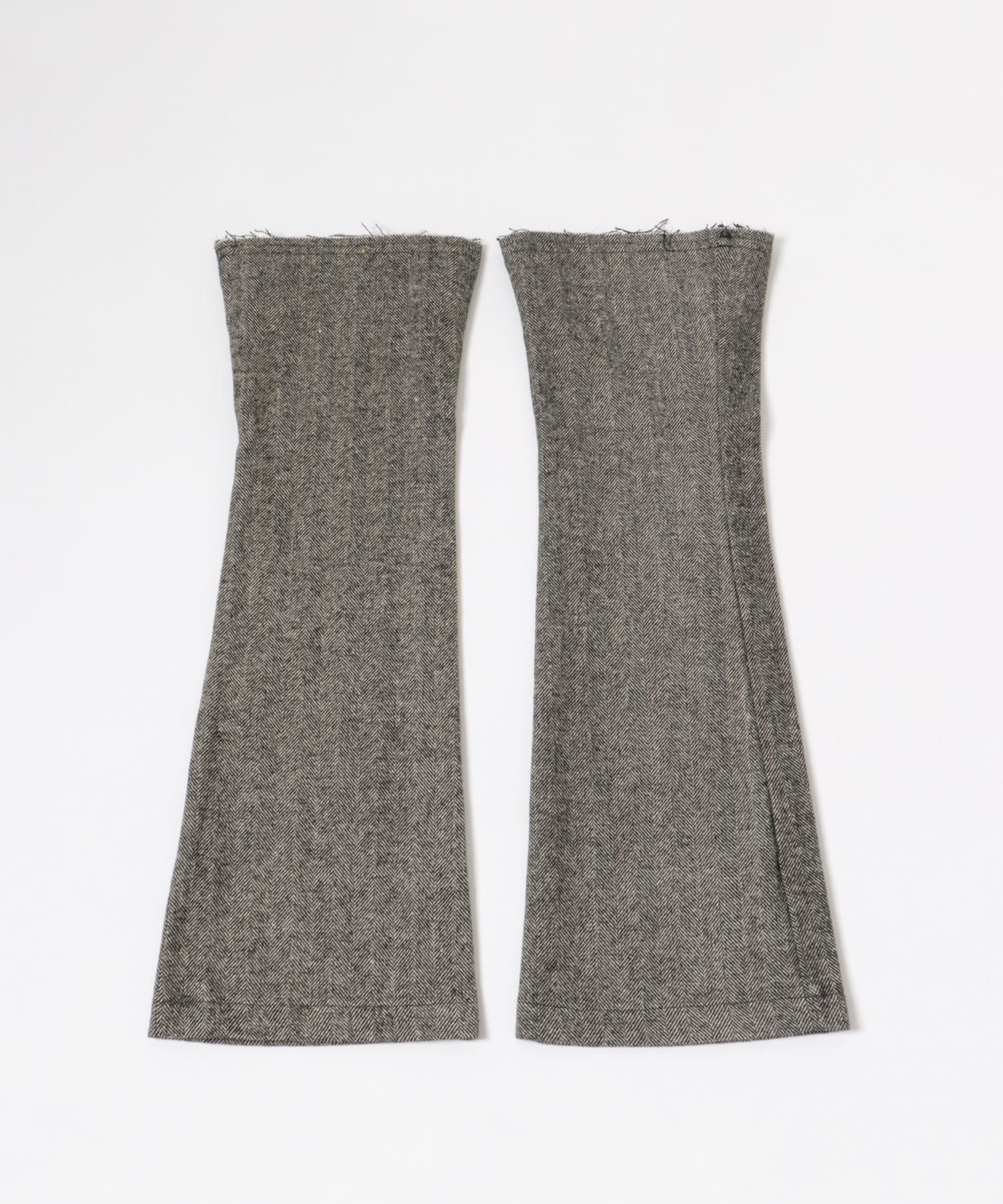 neith.tokyo Herringbone Legcover(FREE Black): ファッション雑貨