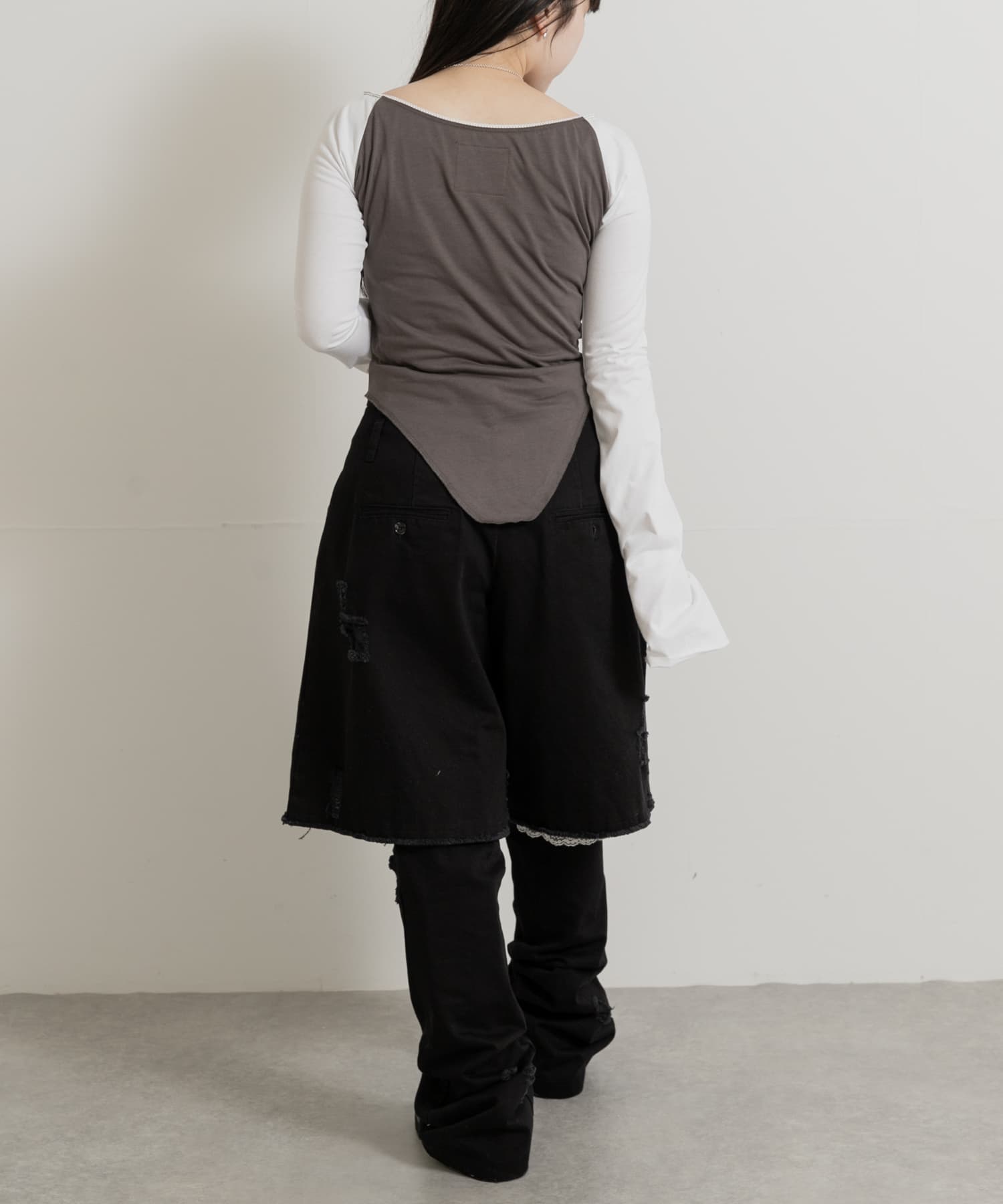 身長：156cm サイズ：FREE
