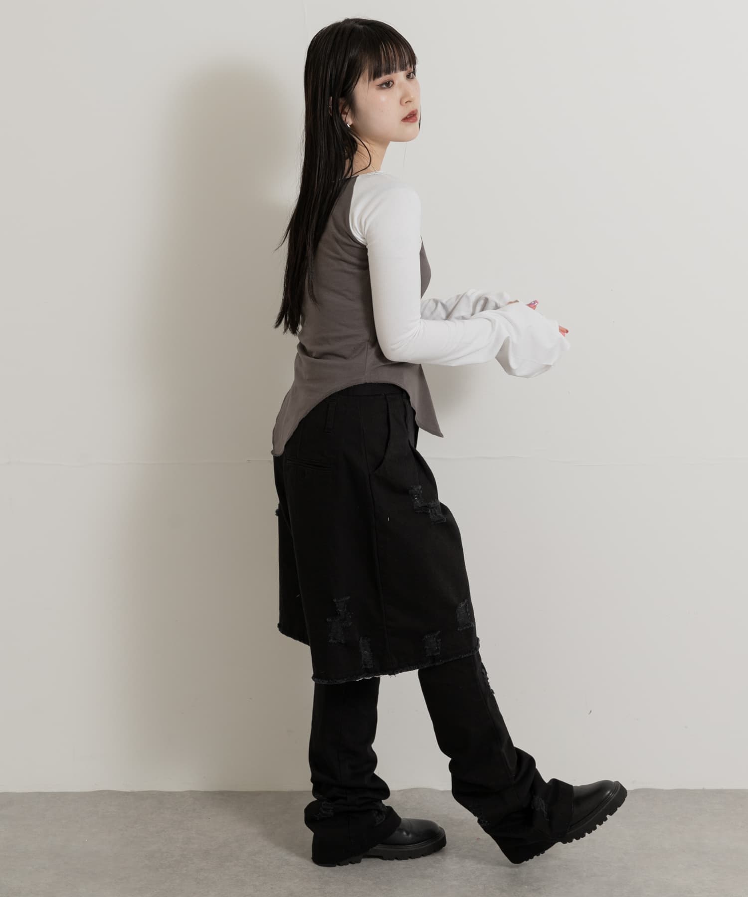 身長：156cm サイズ：FREE
