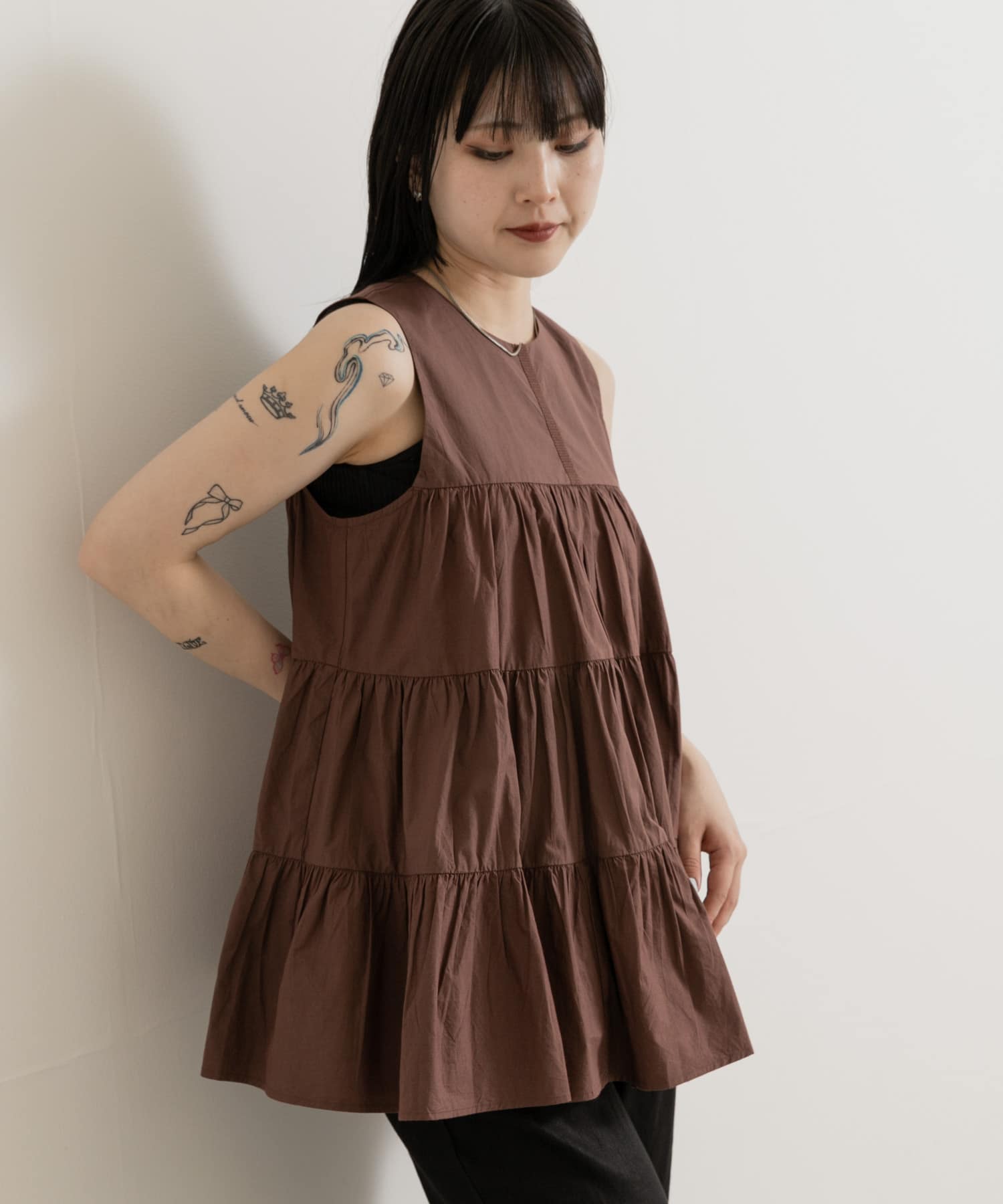 身長：156cm サイズ：FREE