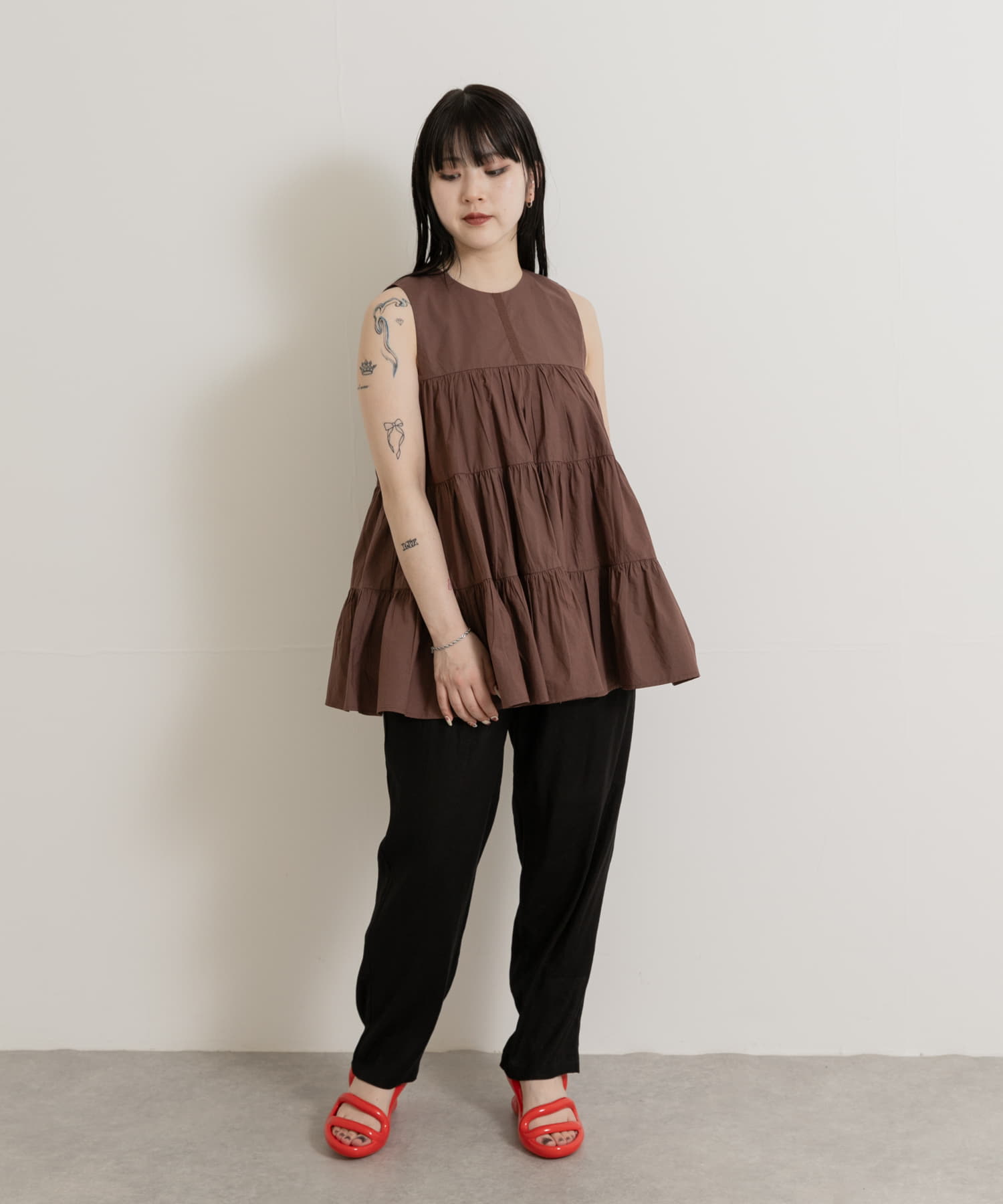 身長：156cm サイズ：FREE