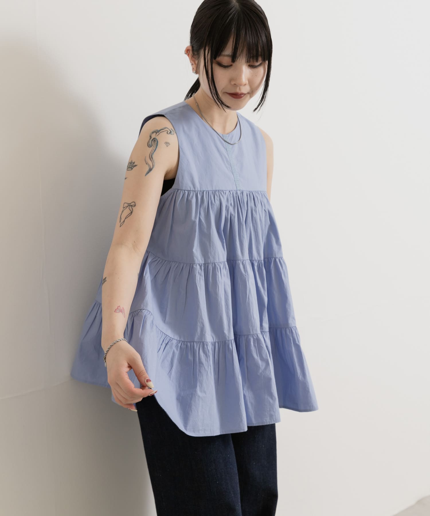 身長：156cm サイズ：FREE