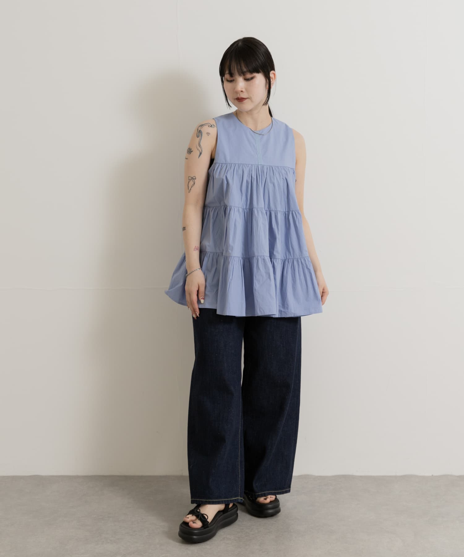 身長：156cm サイズ：FREE