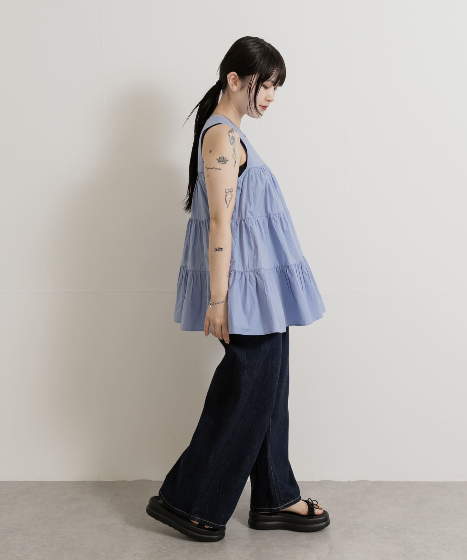 身長：156cm サイズ：FREE