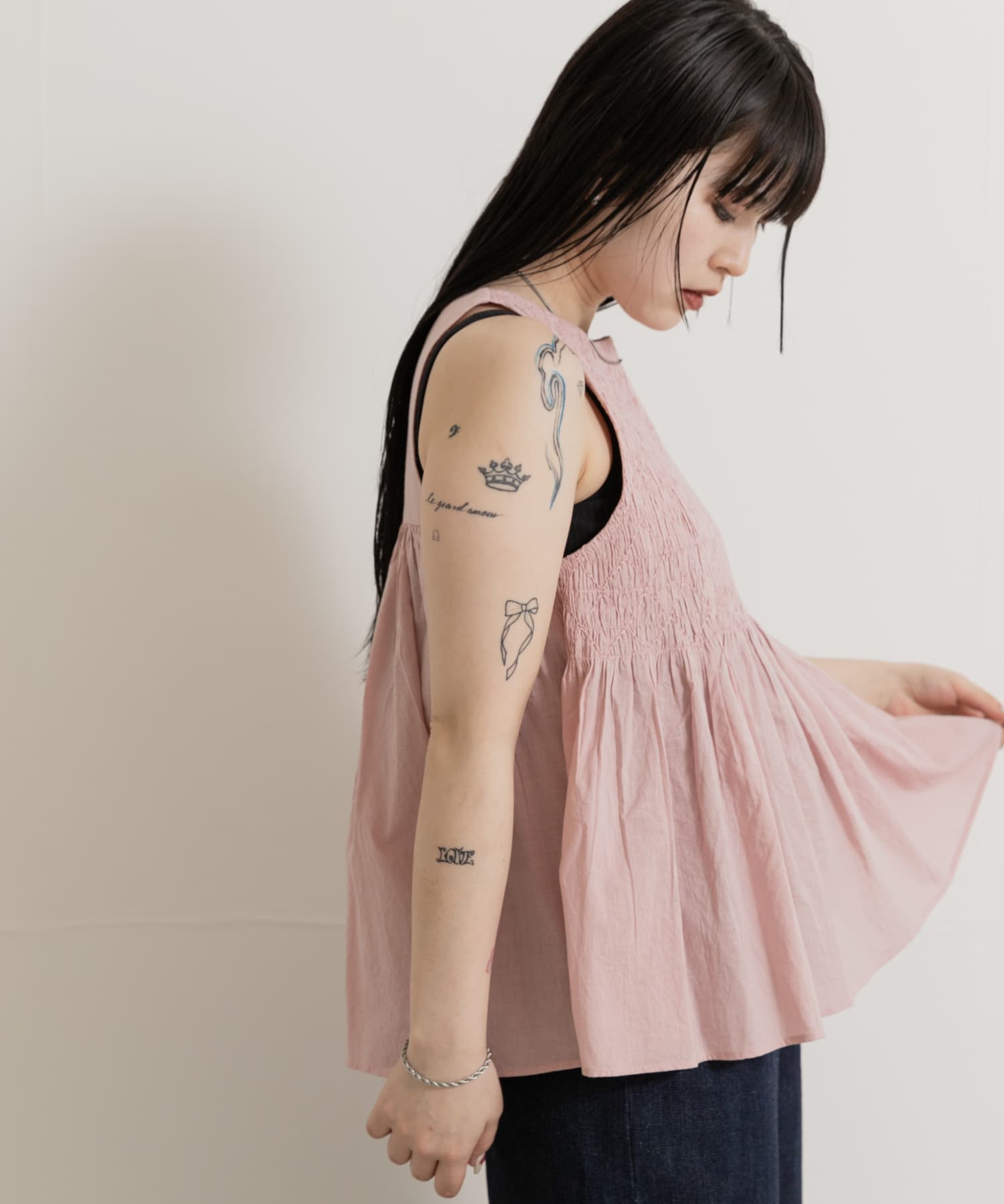 身長：156cm サイズ：FREE