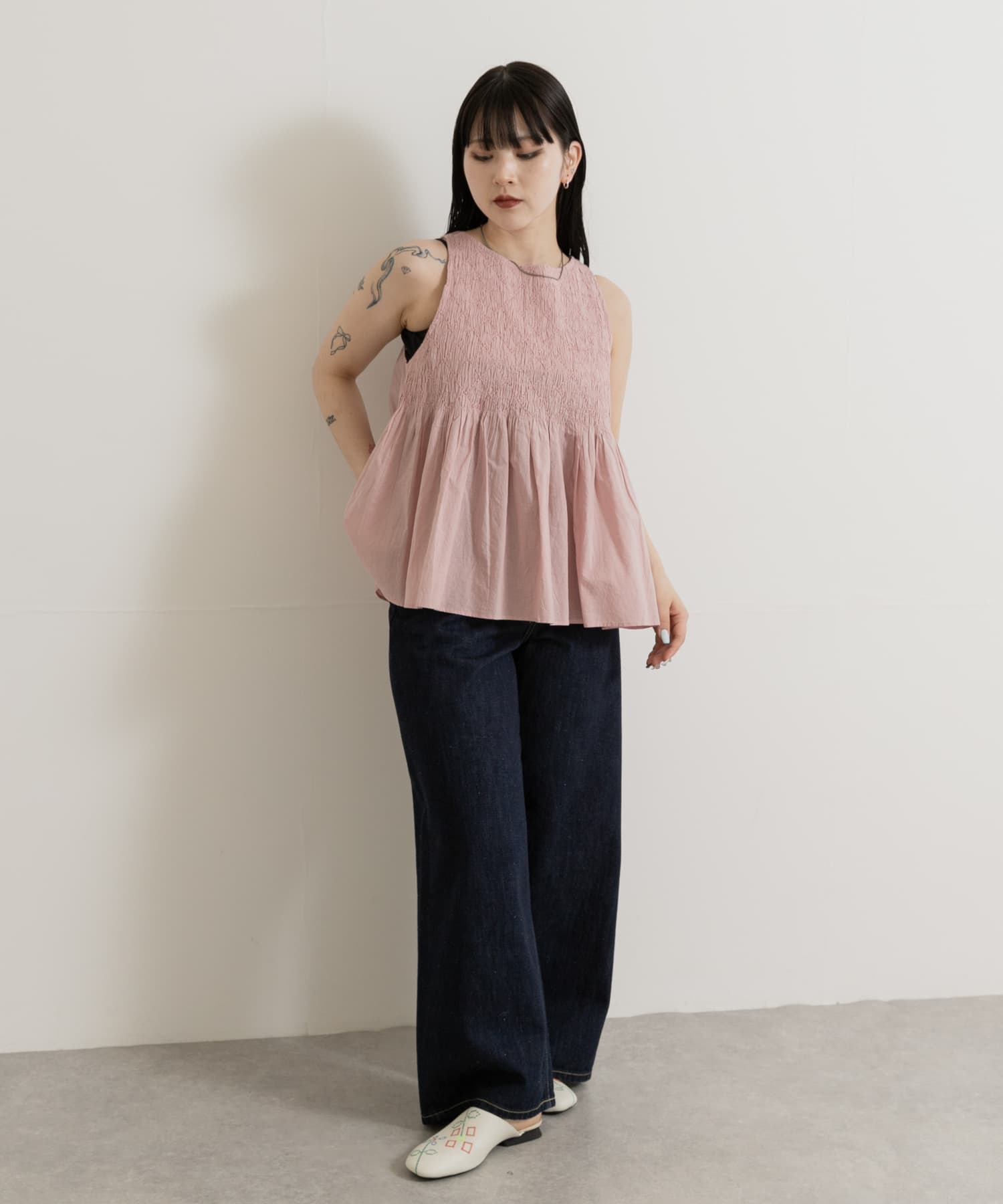 身長：156cm サイズ：FREE