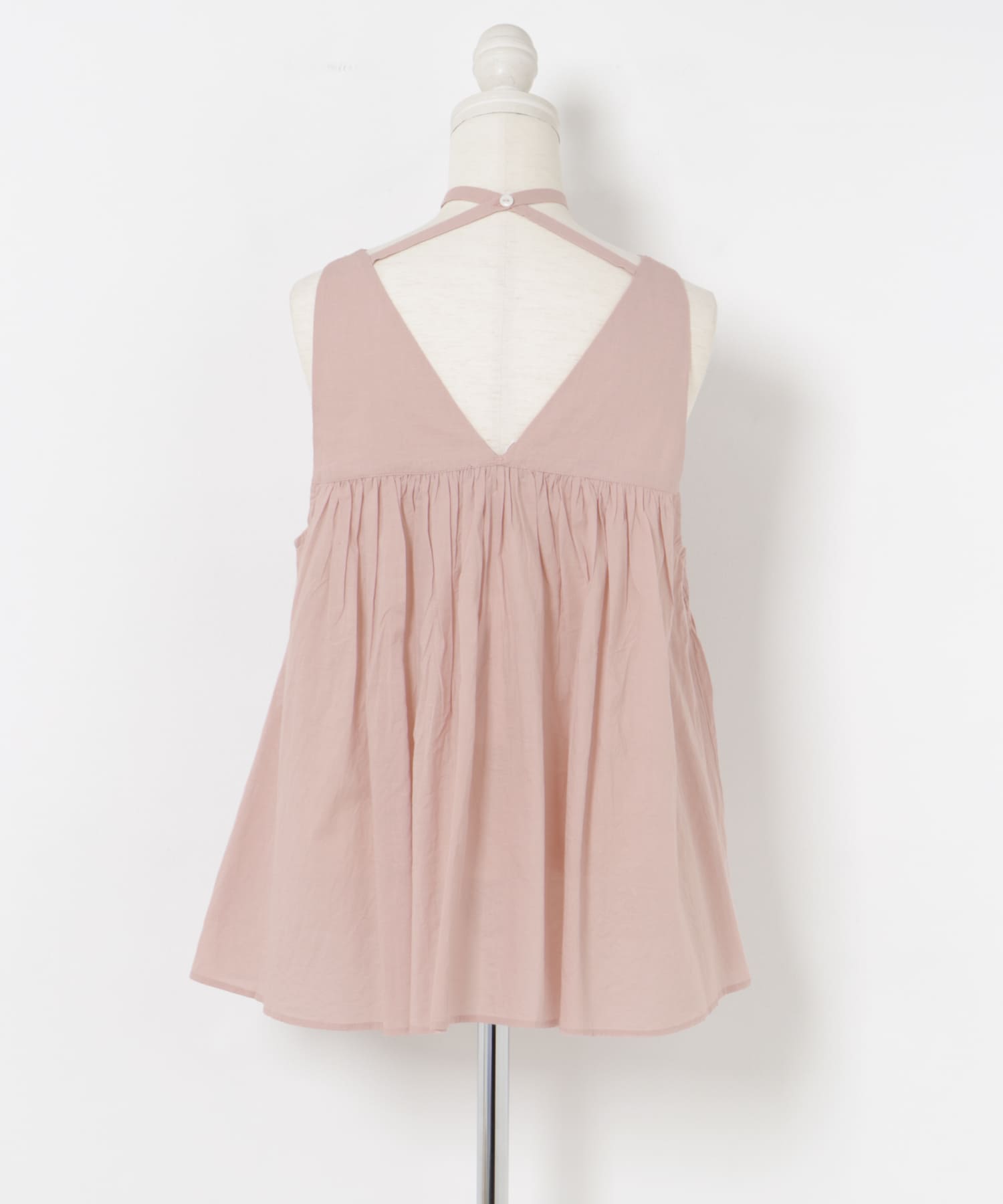FANAKA　Smocked blouse 018PNK FREE