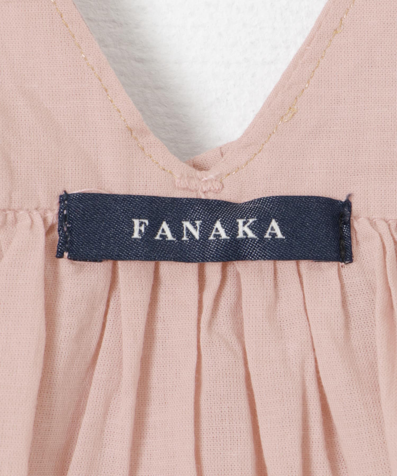FANAKA　Smocked blouse 018PNK FREE