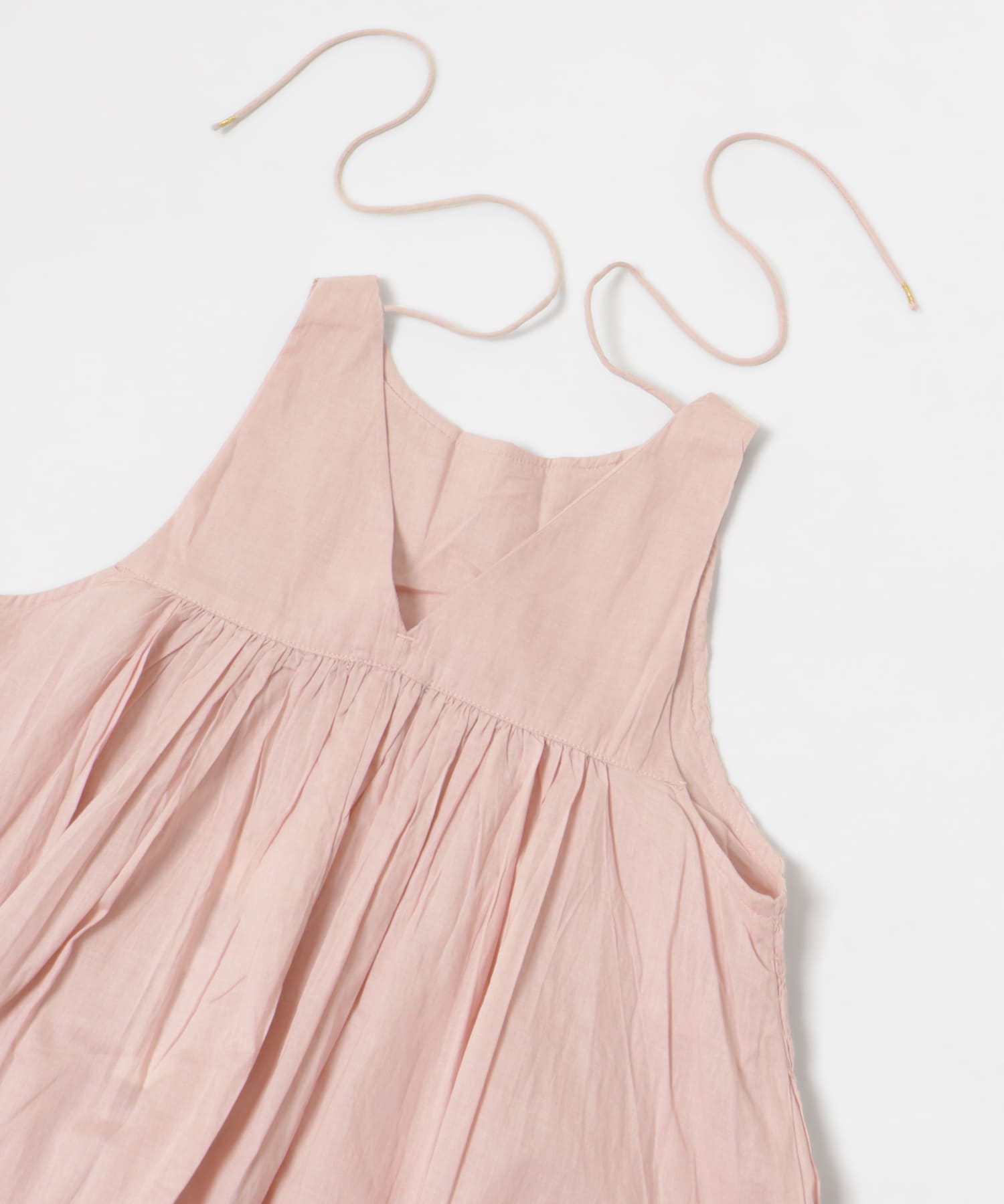 FANAKA　Smocked dress 018PNK FREE