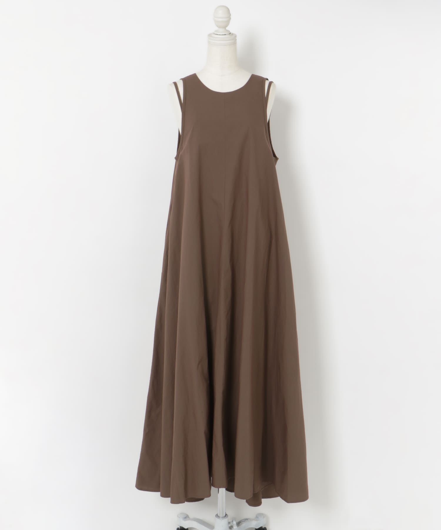 FANAKA　Poplin Spread Dress