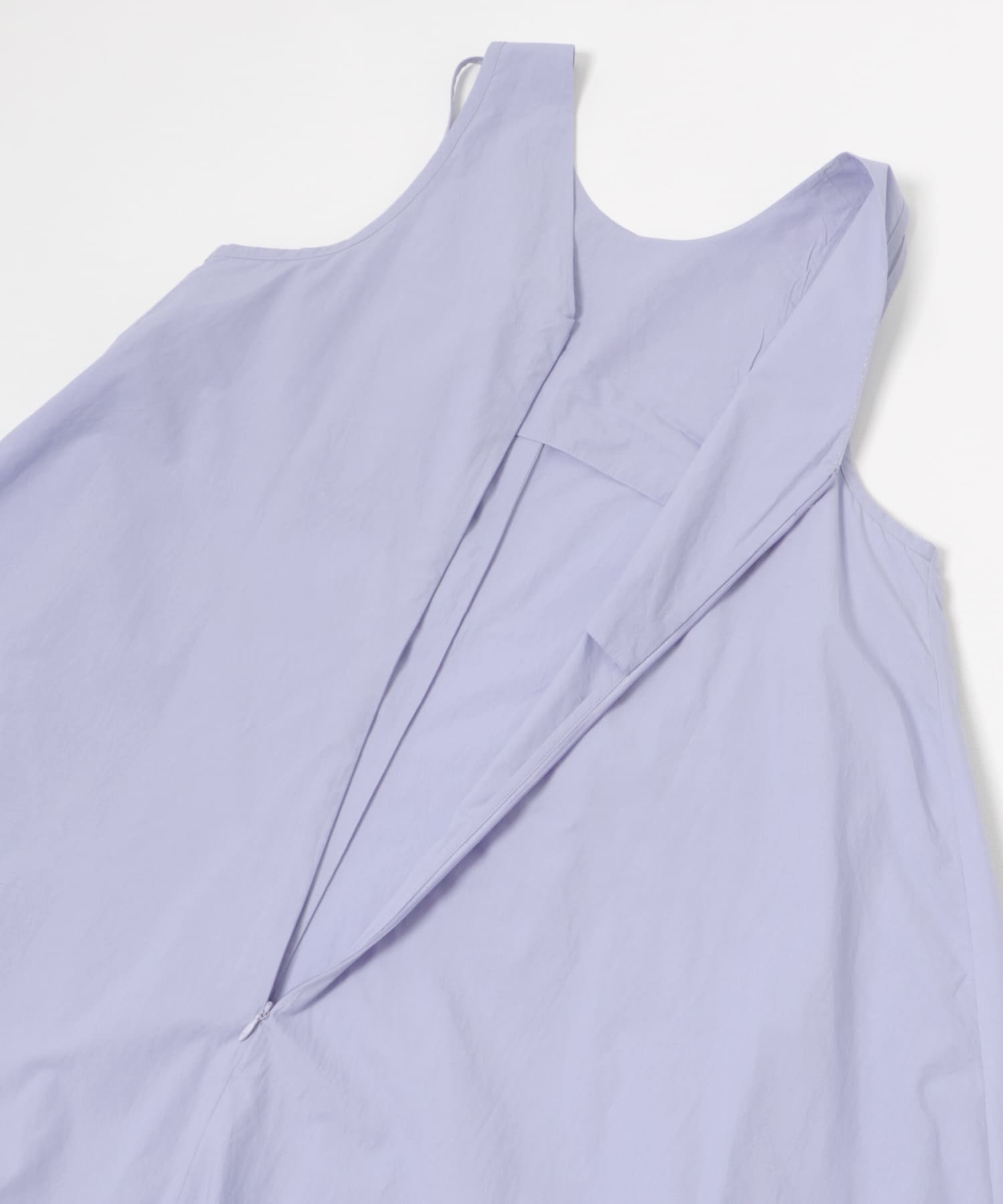 FANAKA　Poplin Spread Dress BLUE FREE