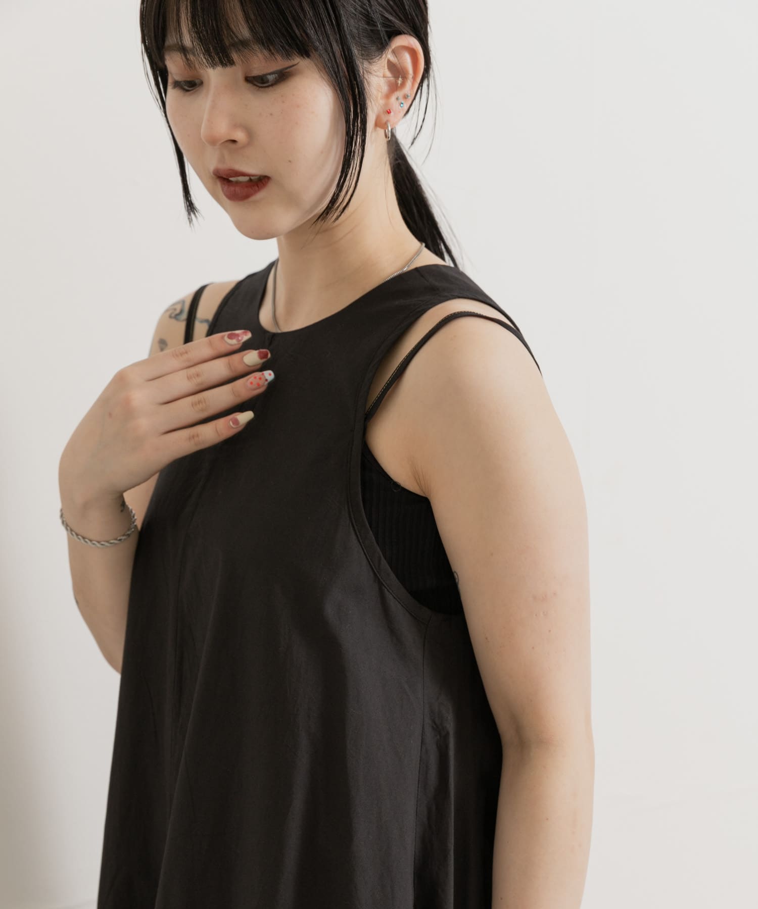 身長：156cm サイズ：FREE