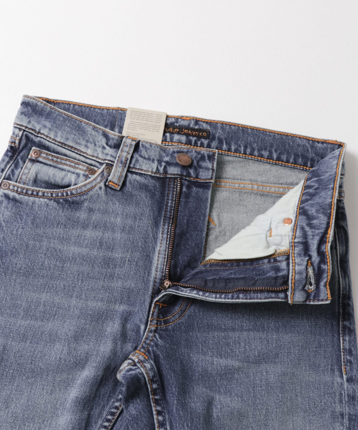 NUDIE JEANS　Lean Dean417-Dark Waters INDIGO 26