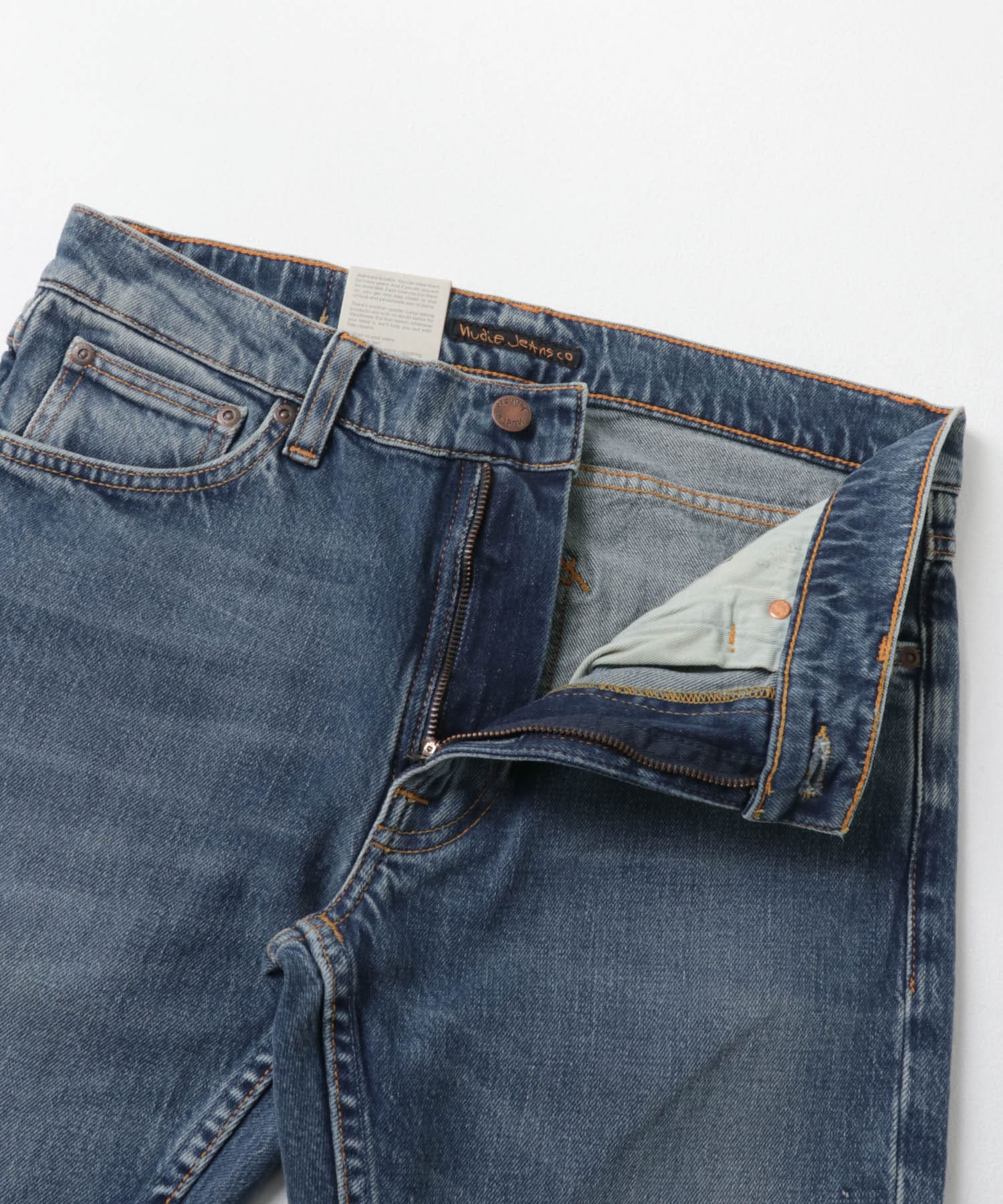 NUDIE JEANS　Lean Dean417-Dark Waters INDIGO 29