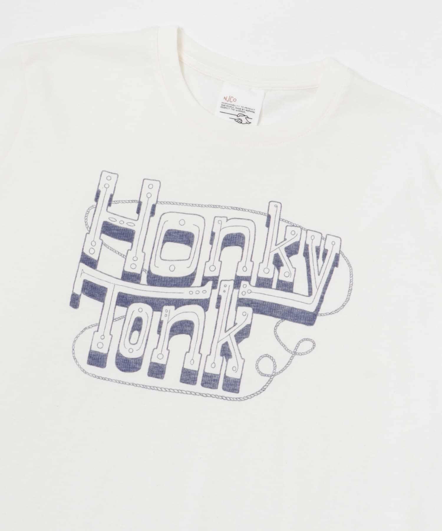 NUDIE JEANS　Joni T-Shirt Offwhite S