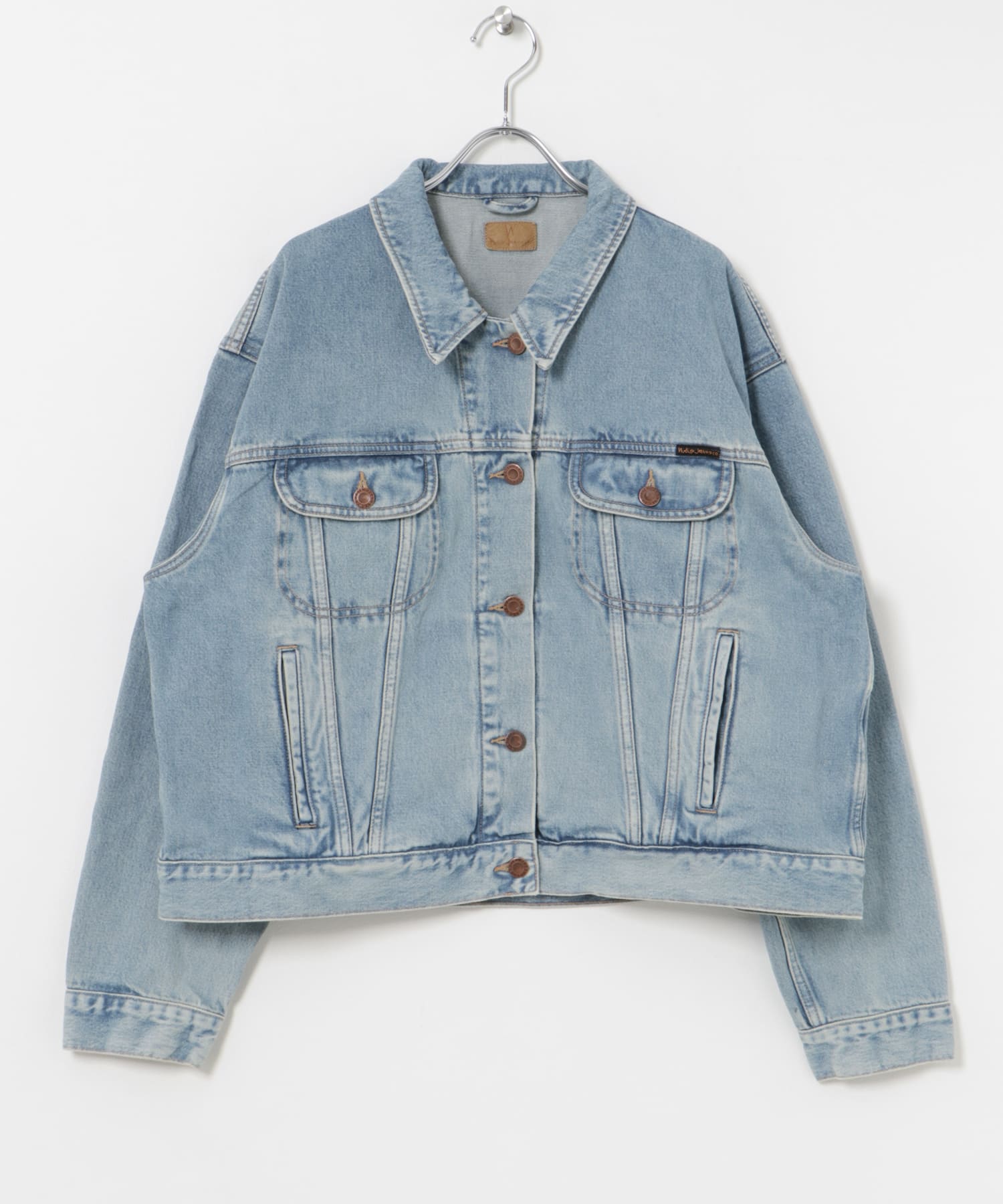 NUDIE JEANS　Berit Denim Jacket L.Blue S